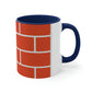 Brick Fire Accent Coffee Mug, 11oz