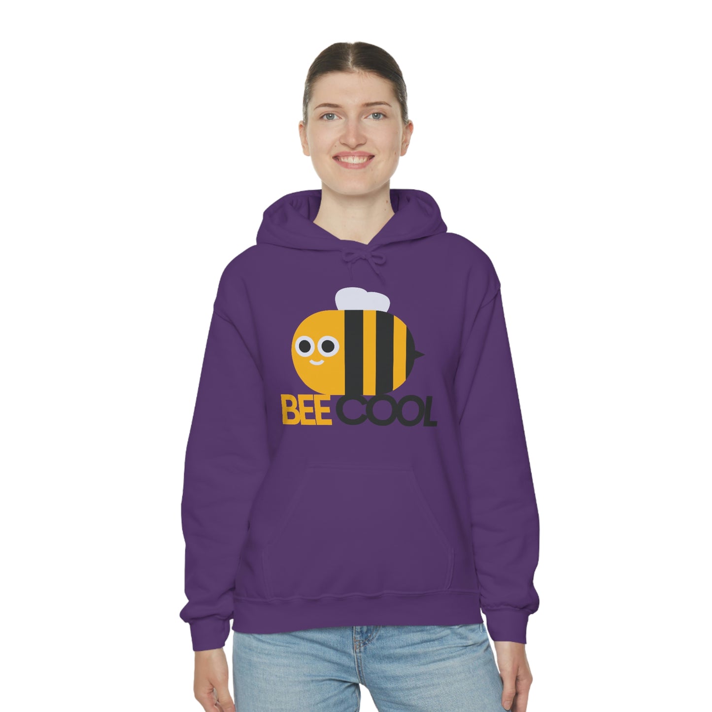 Bee Cool Unisex Hooded Sweatshirt