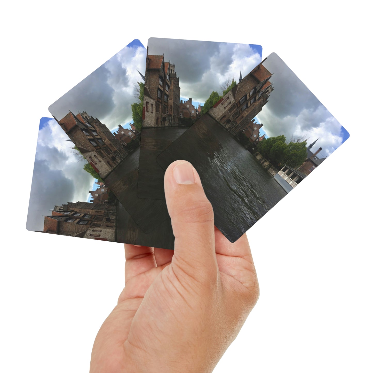 Brugge Scenic Photo Playing Cards