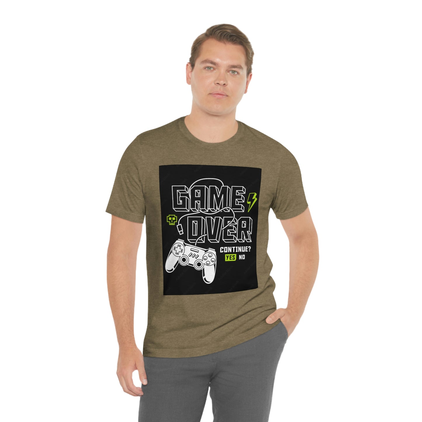 Game Over Unisex Jersey Short Sleeve Tee