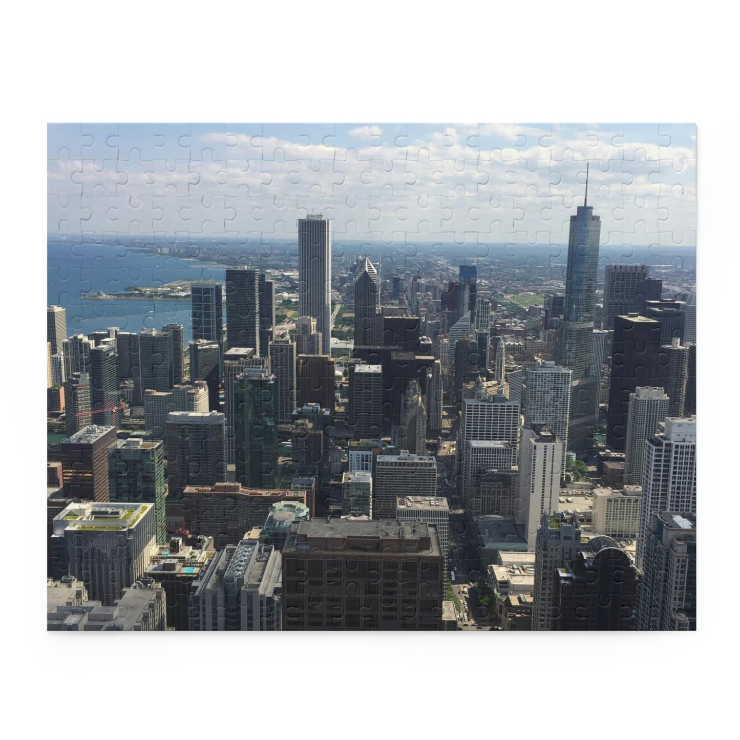 Downtown Chicago Scenic Puzzle (120, 252, 500-Piece)
