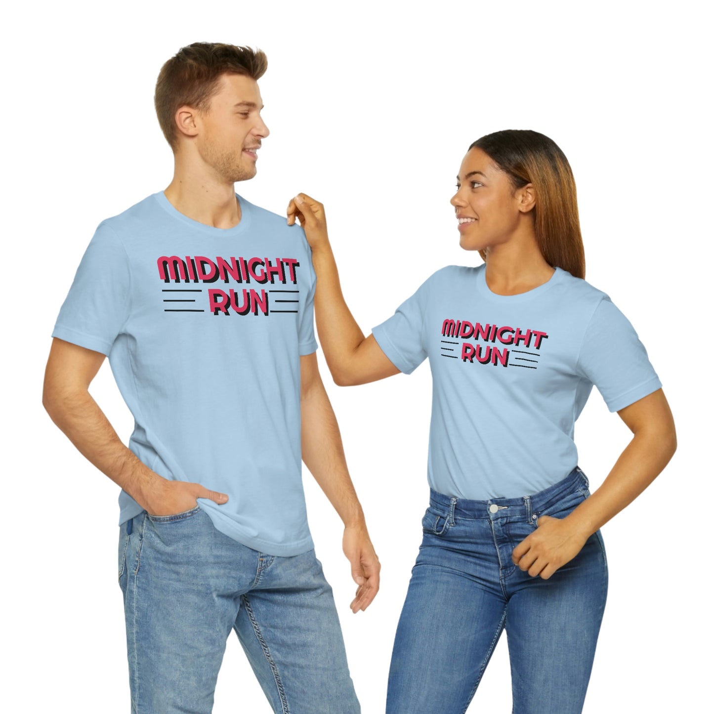 Midnight Run Unisex Jersey Short Sleeve Tee