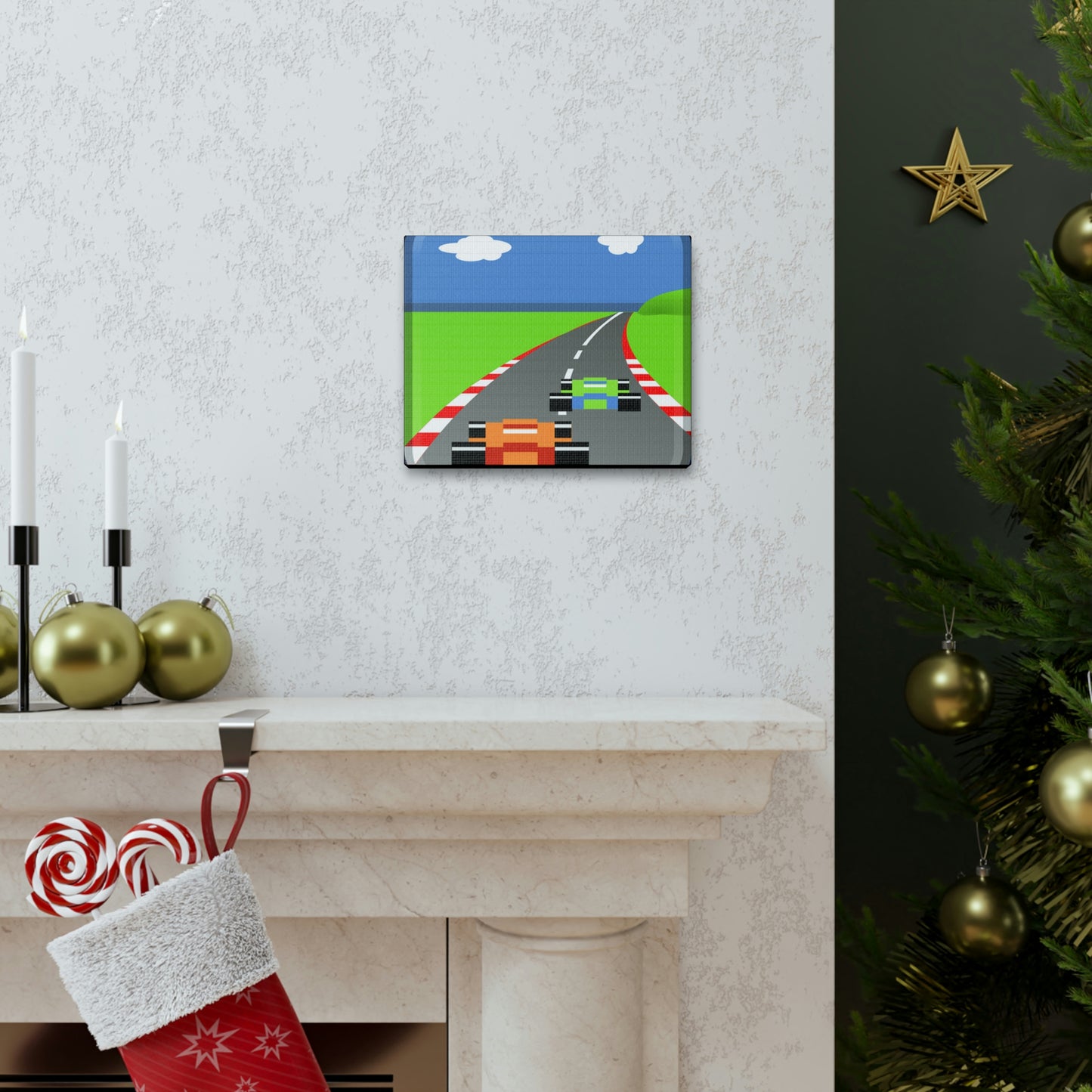 Pole Position Retro Gallery Wraps