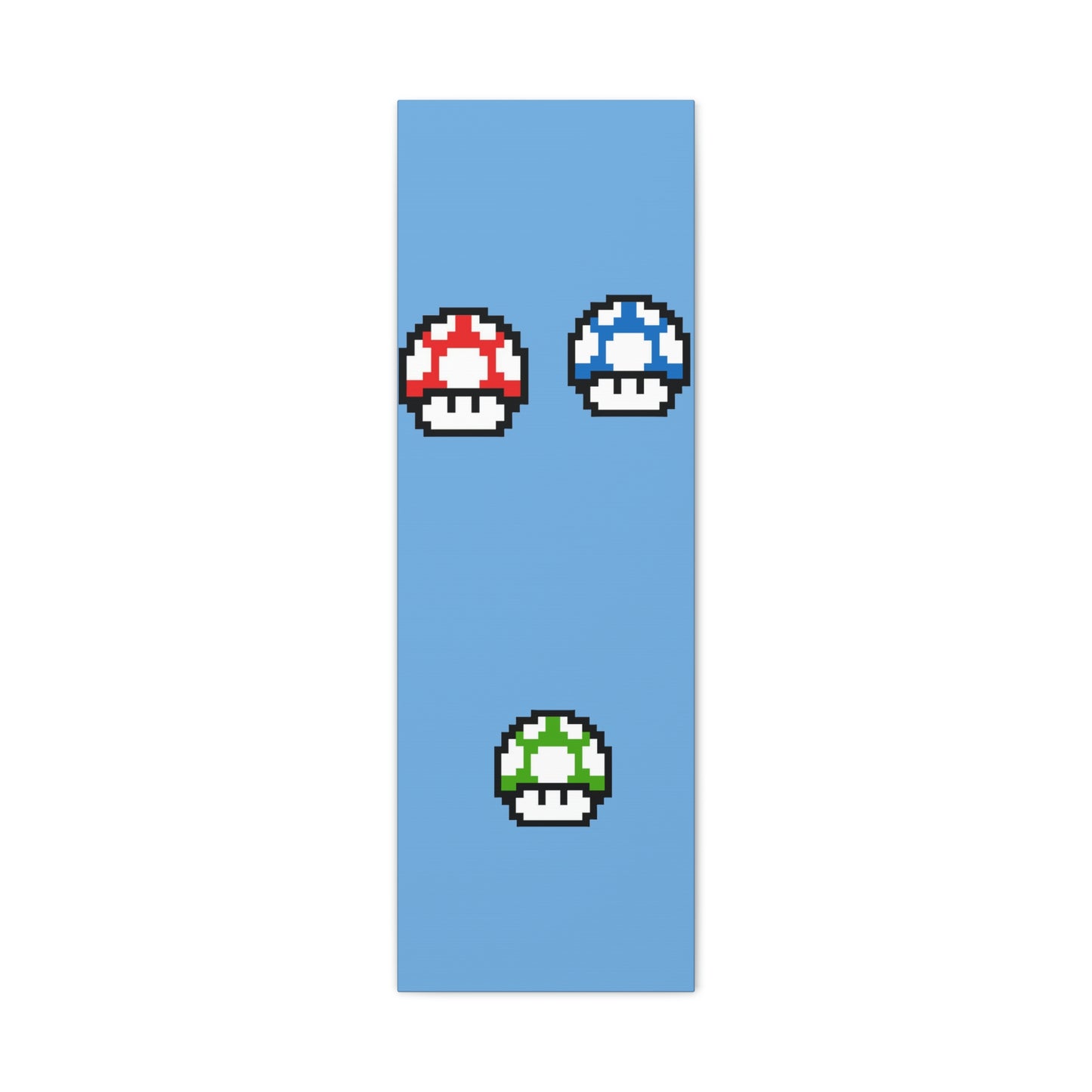 Mushroom 8 Bit Style Canvas Gallery Wraps