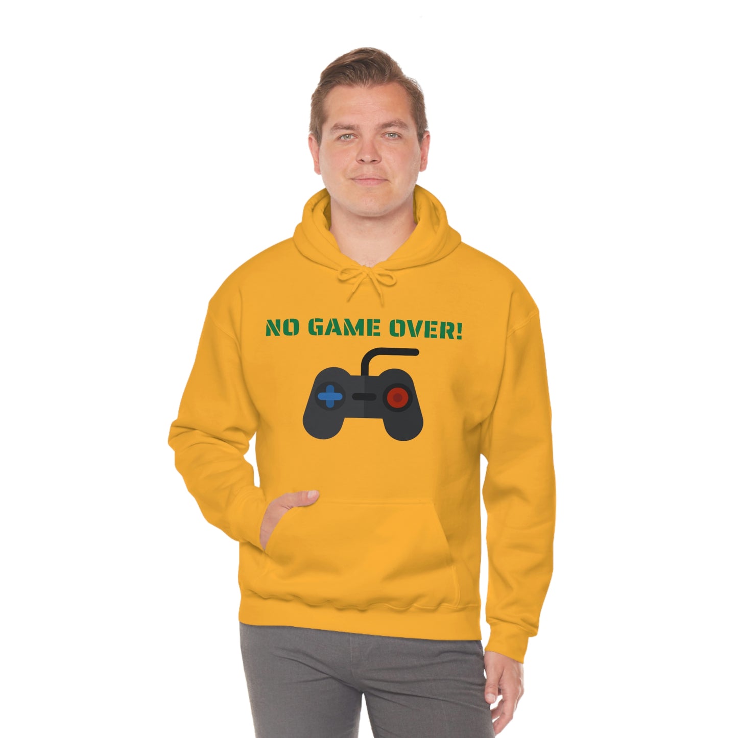 No Game Over! Unisex Hooded Sweatshirt