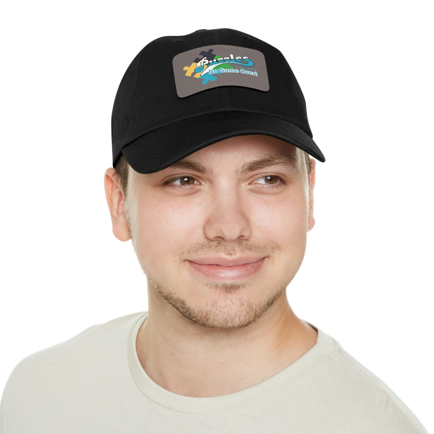 Puzzles LTD Dad Hat with Leather Patch