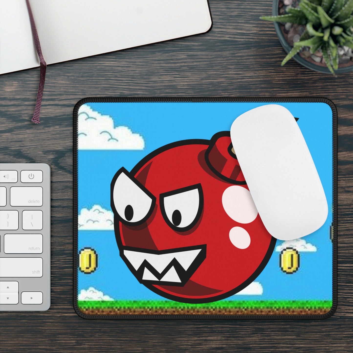 Video Game Style Bob-Omb Gaming Mouse Pad