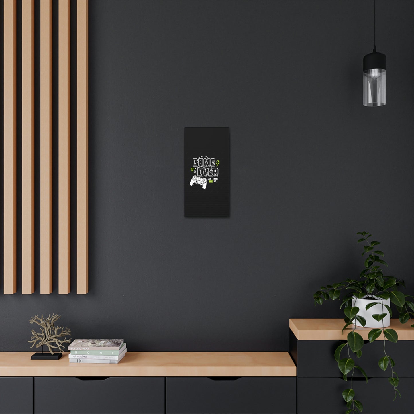 Game Over Canvas Gallery Wraps
