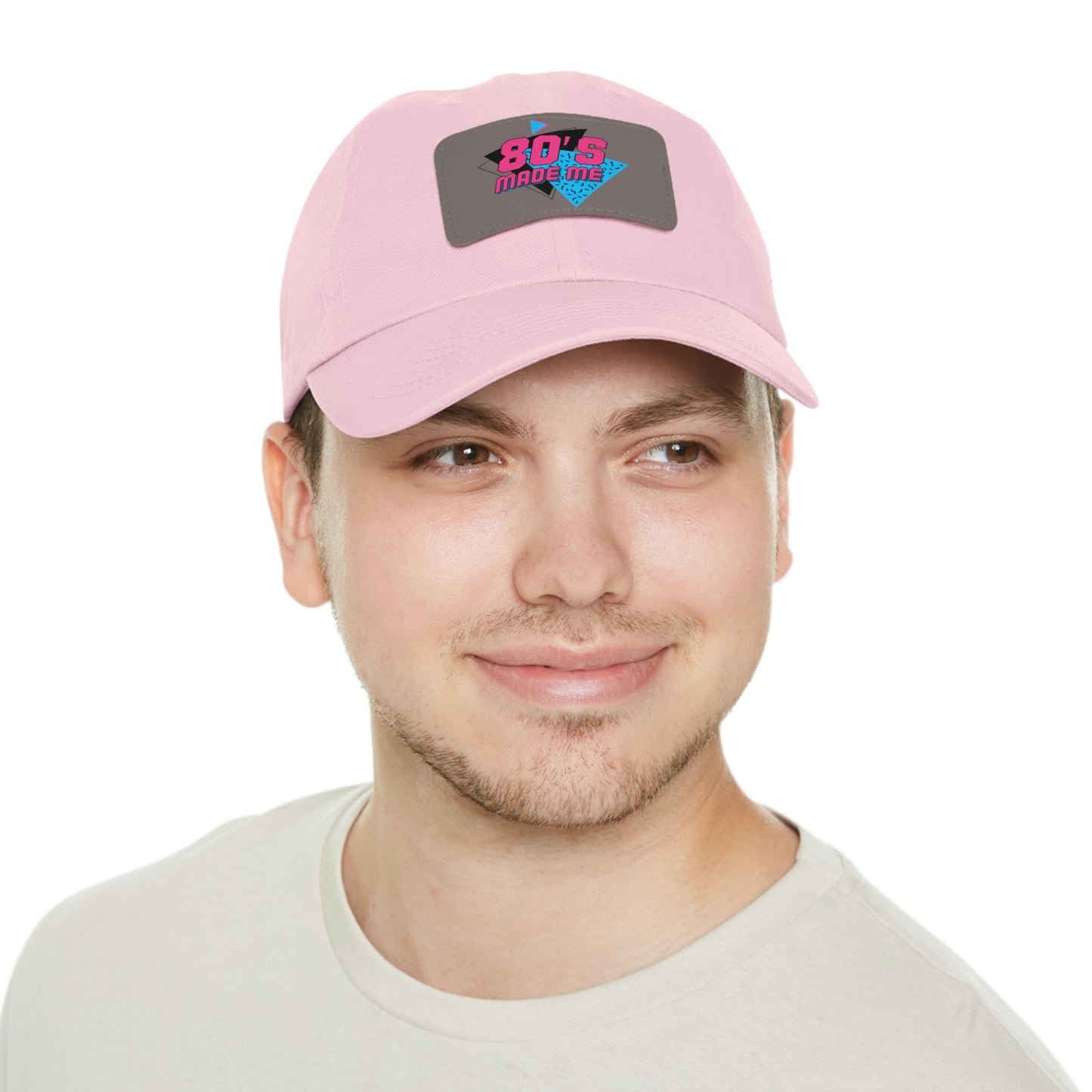 80s Made Me Dad Hat with Leather Patch