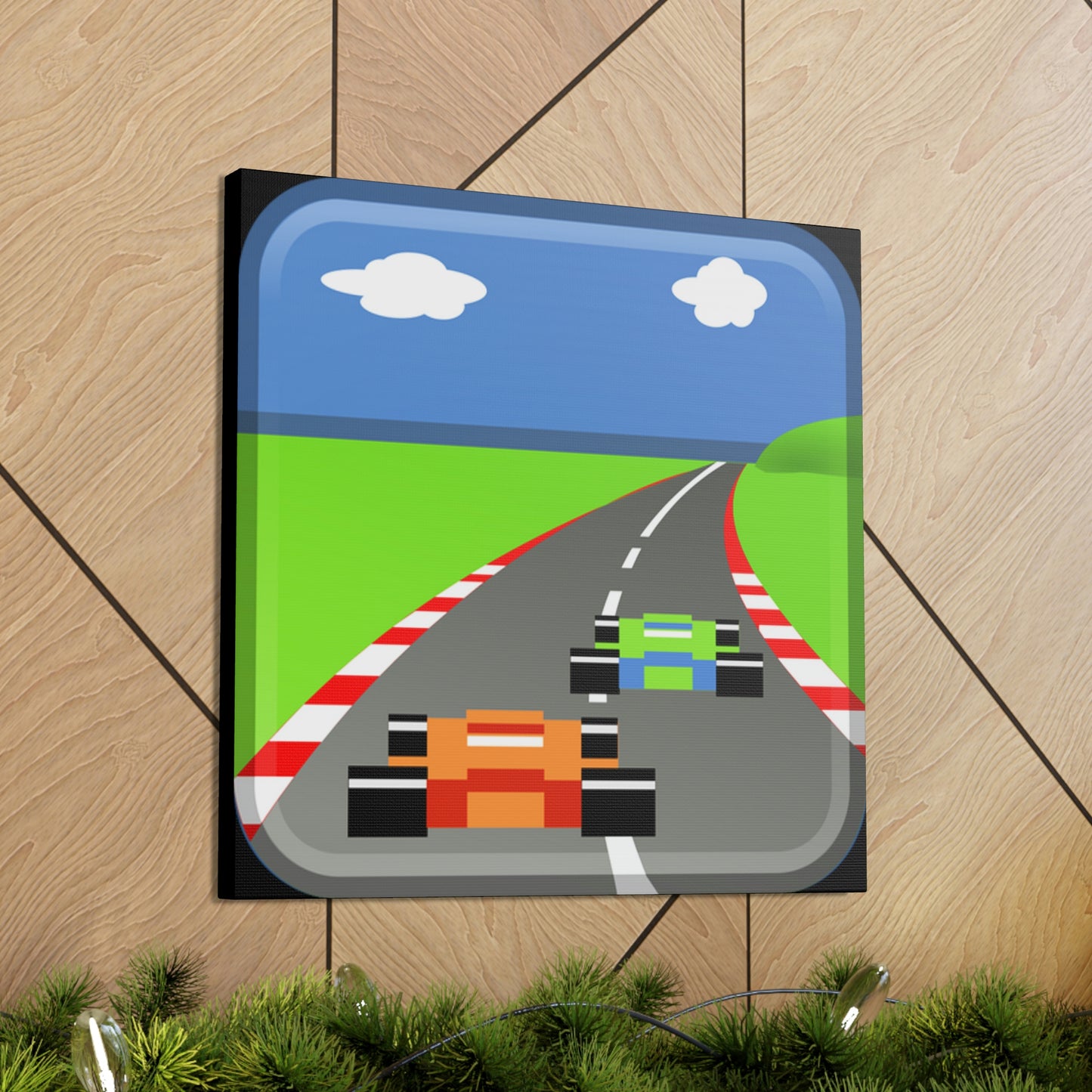 Pole Position Retro Gallery Wraps