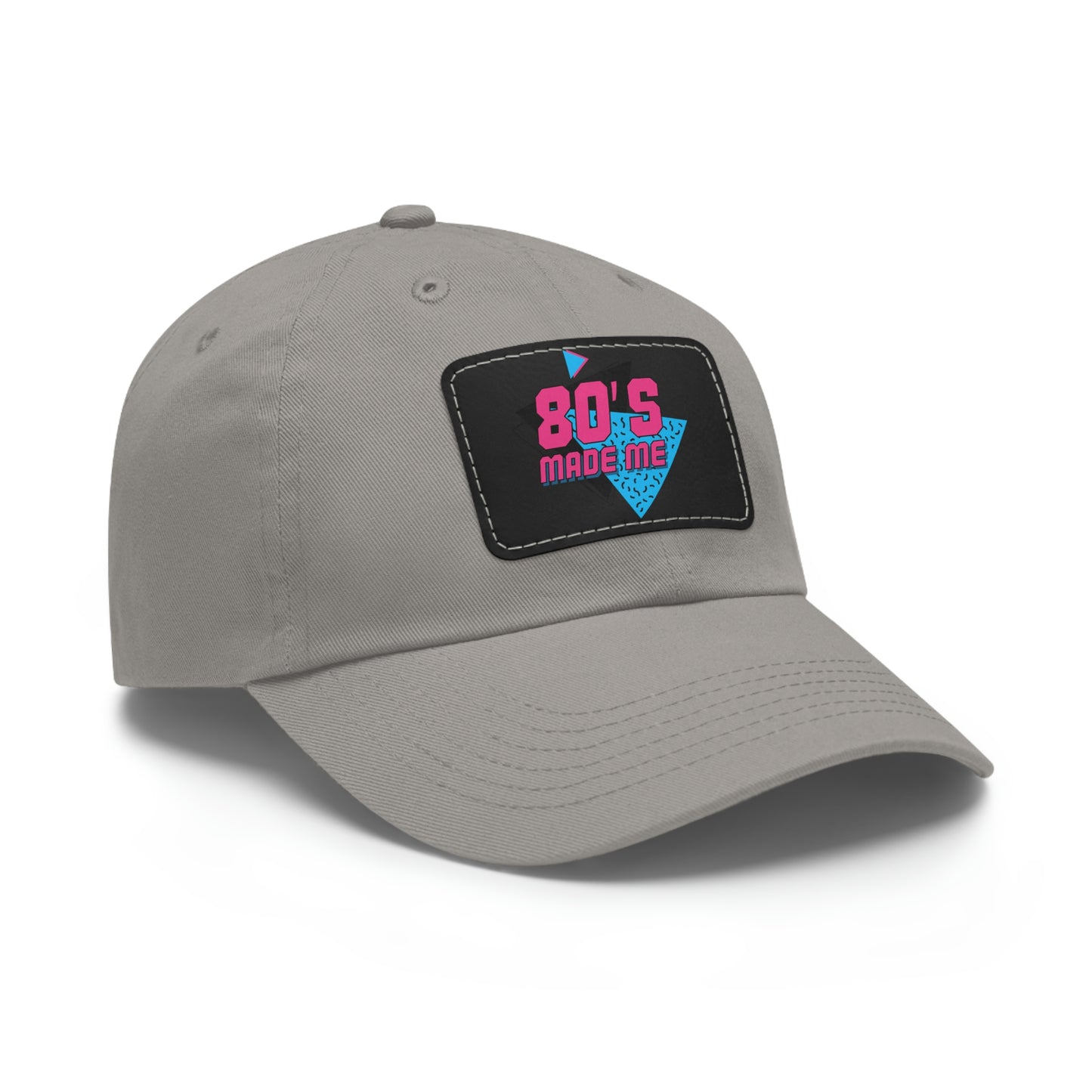 80s Made Me Dad Hat with Leather Patch