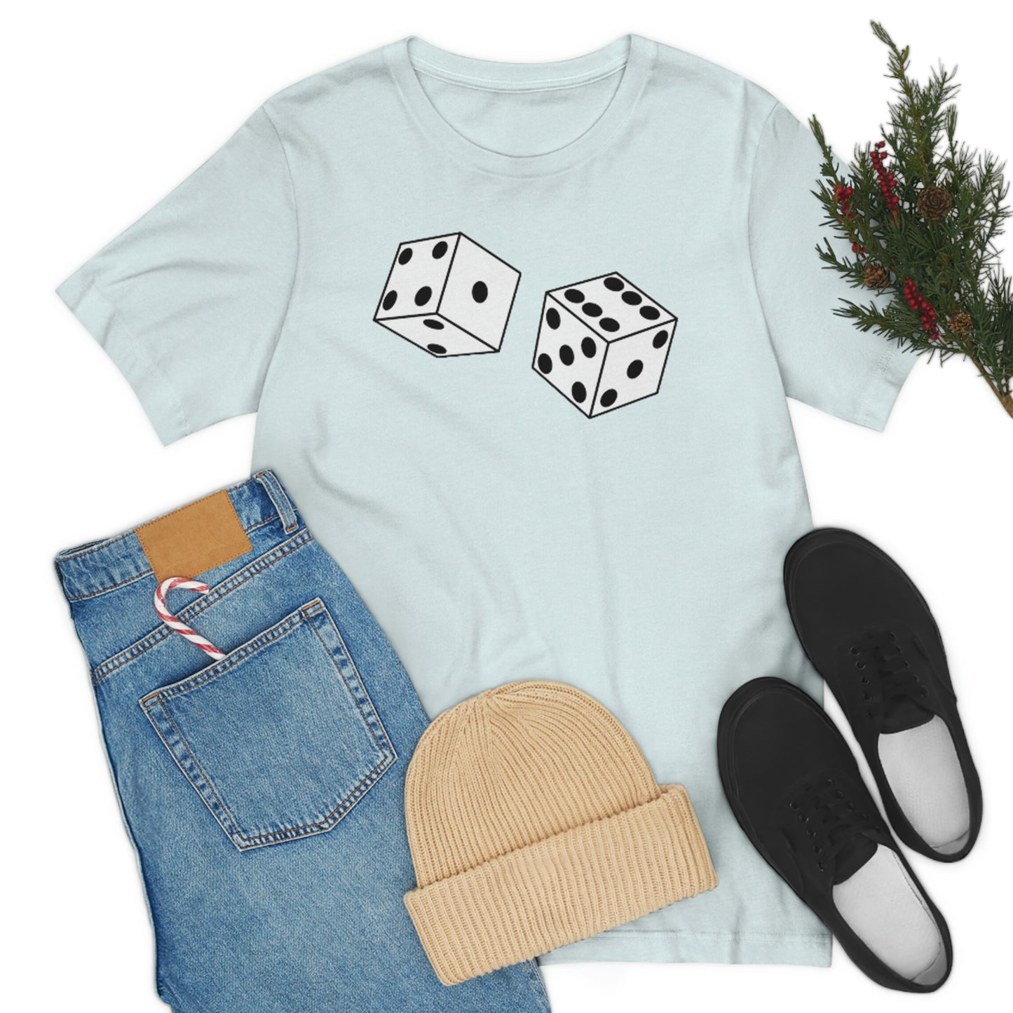 Dice Roll Unisex Jersey Short Sleeve Tee