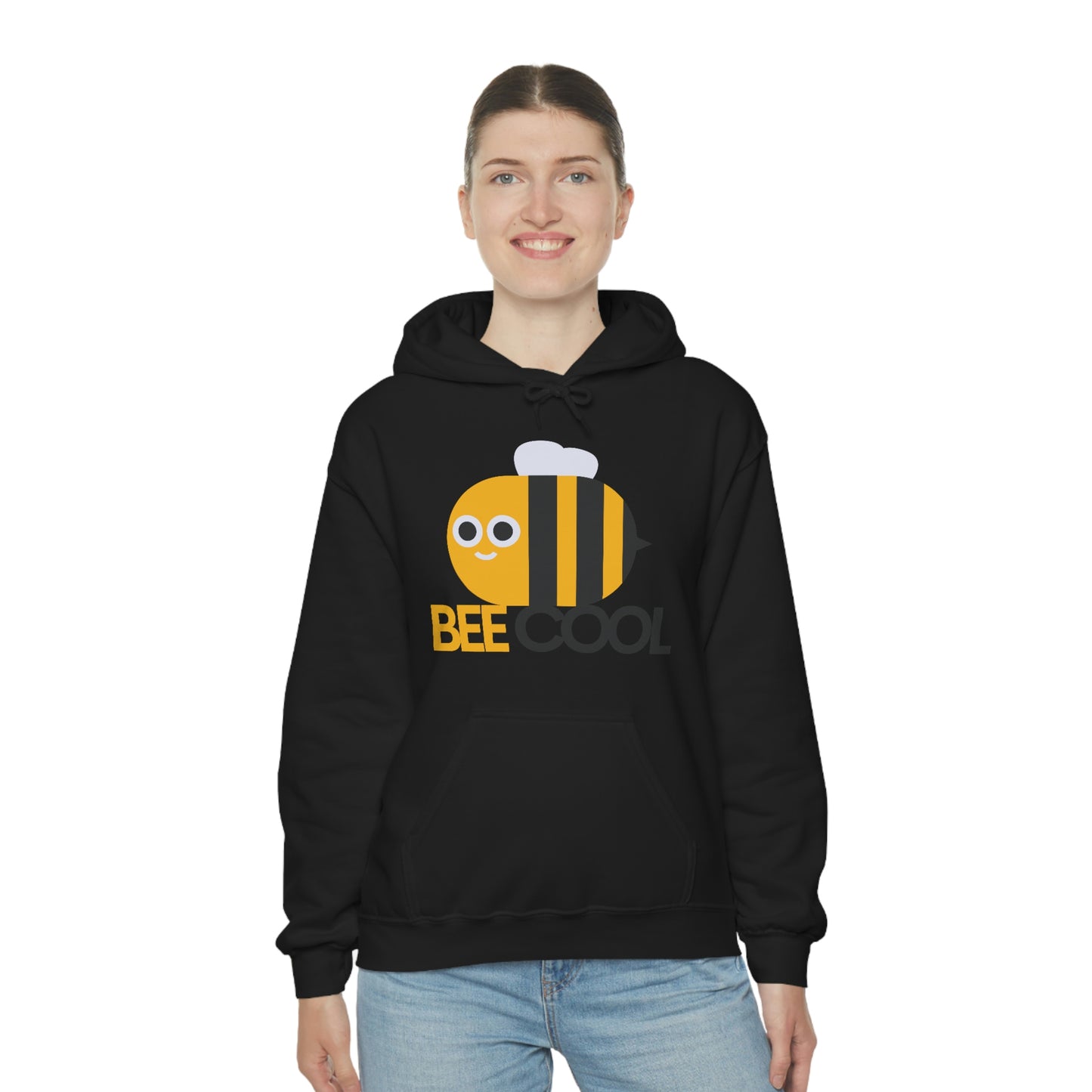 Bee Cool Unisex Hooded Sweatshirt