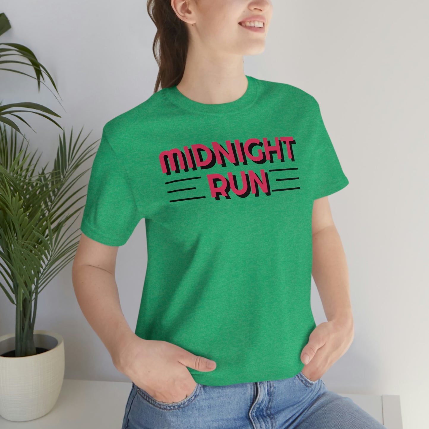 Midnight Run Unisex Jersey Short Sleeve Tee