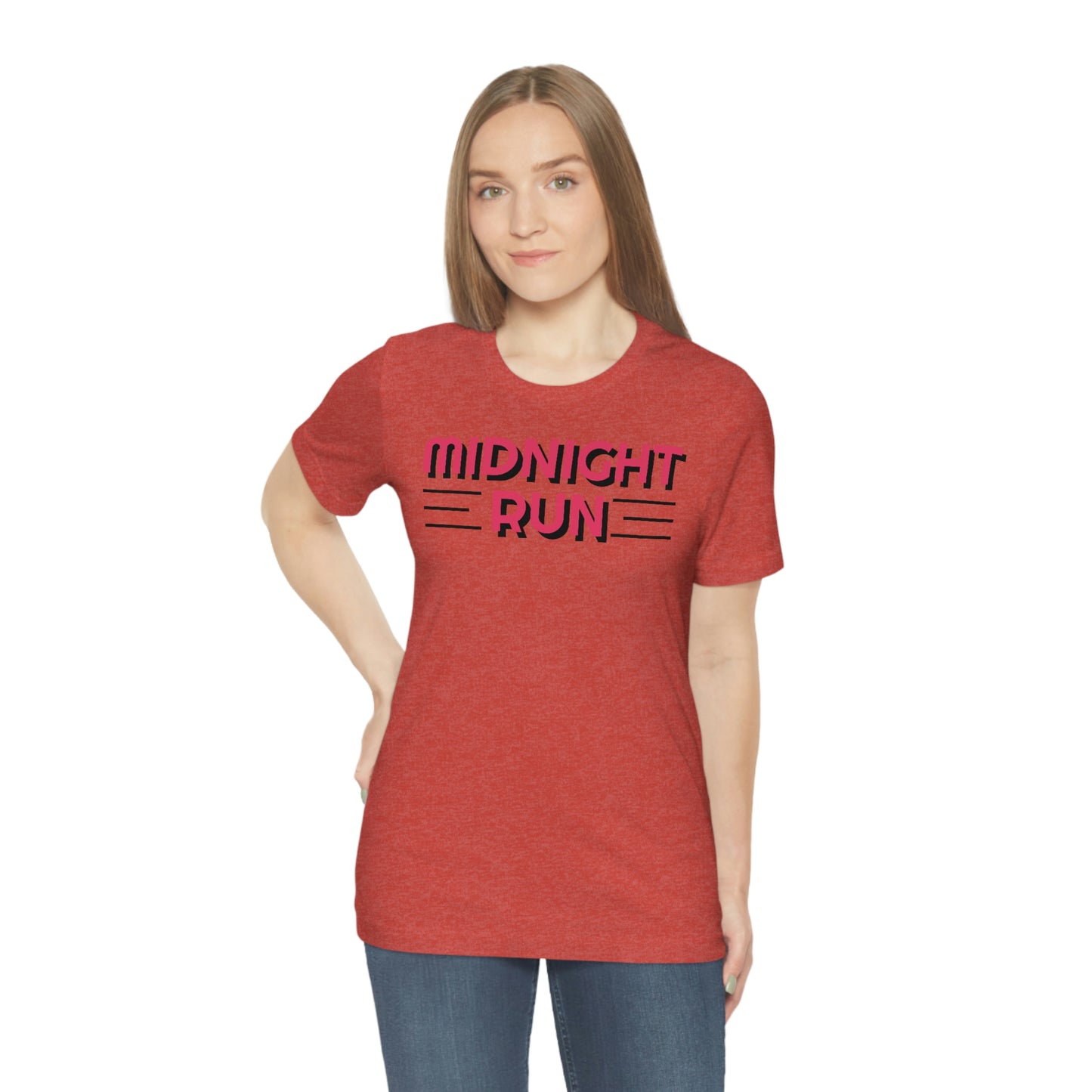 Midnight Run Unisex Jersey Short Sleeve Tee