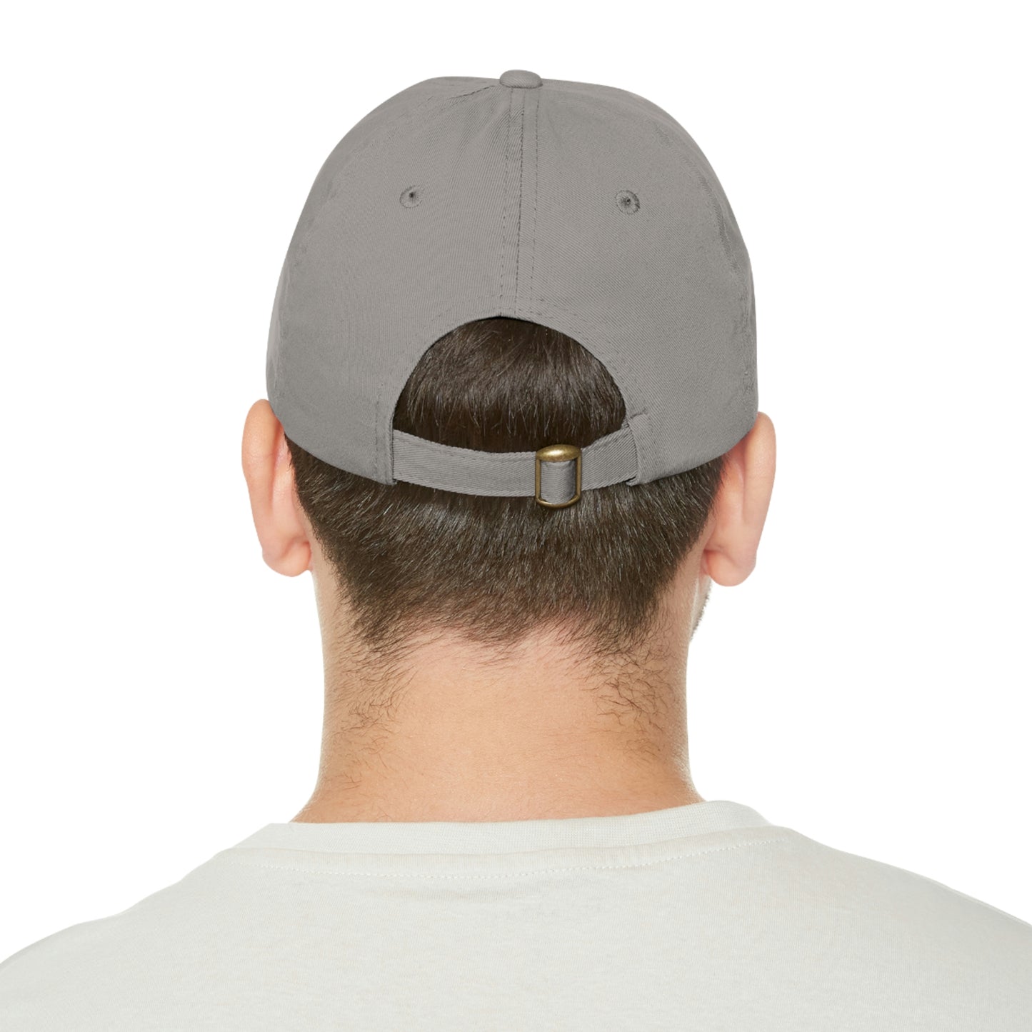 Mushroom 1 UP 8 Bit Style Dad Hat with Leather Patch