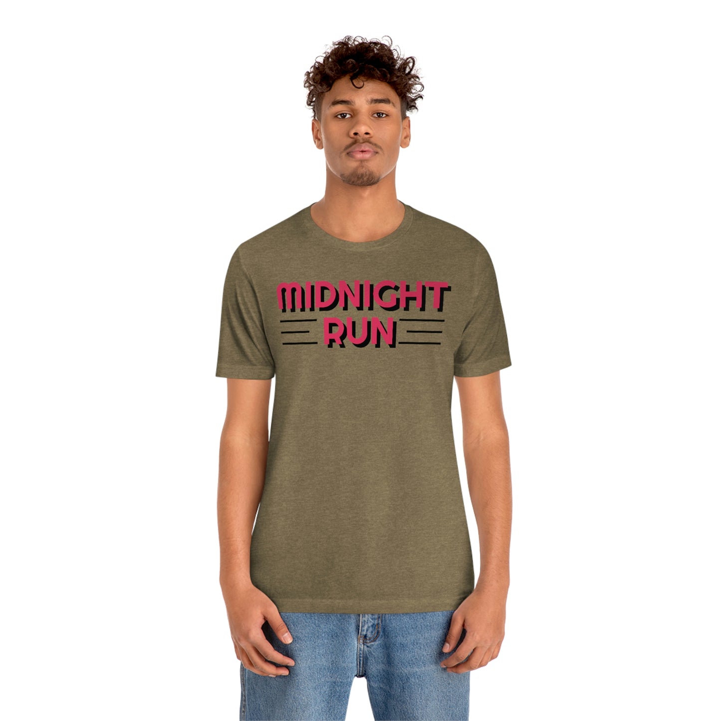 Midnight Run Unisex Jersey Short Sleeve Tee
