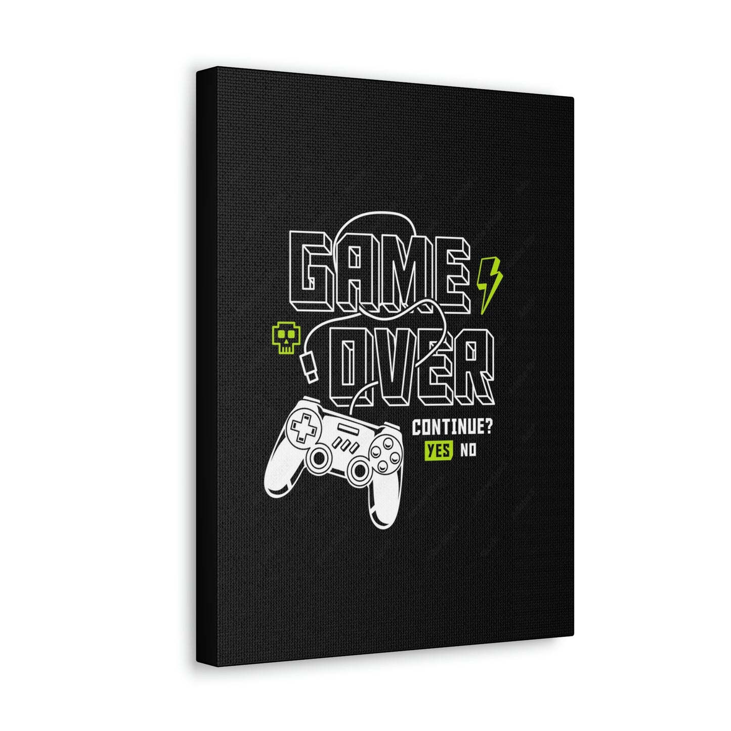 Game Over Canvas Gallery Wraps