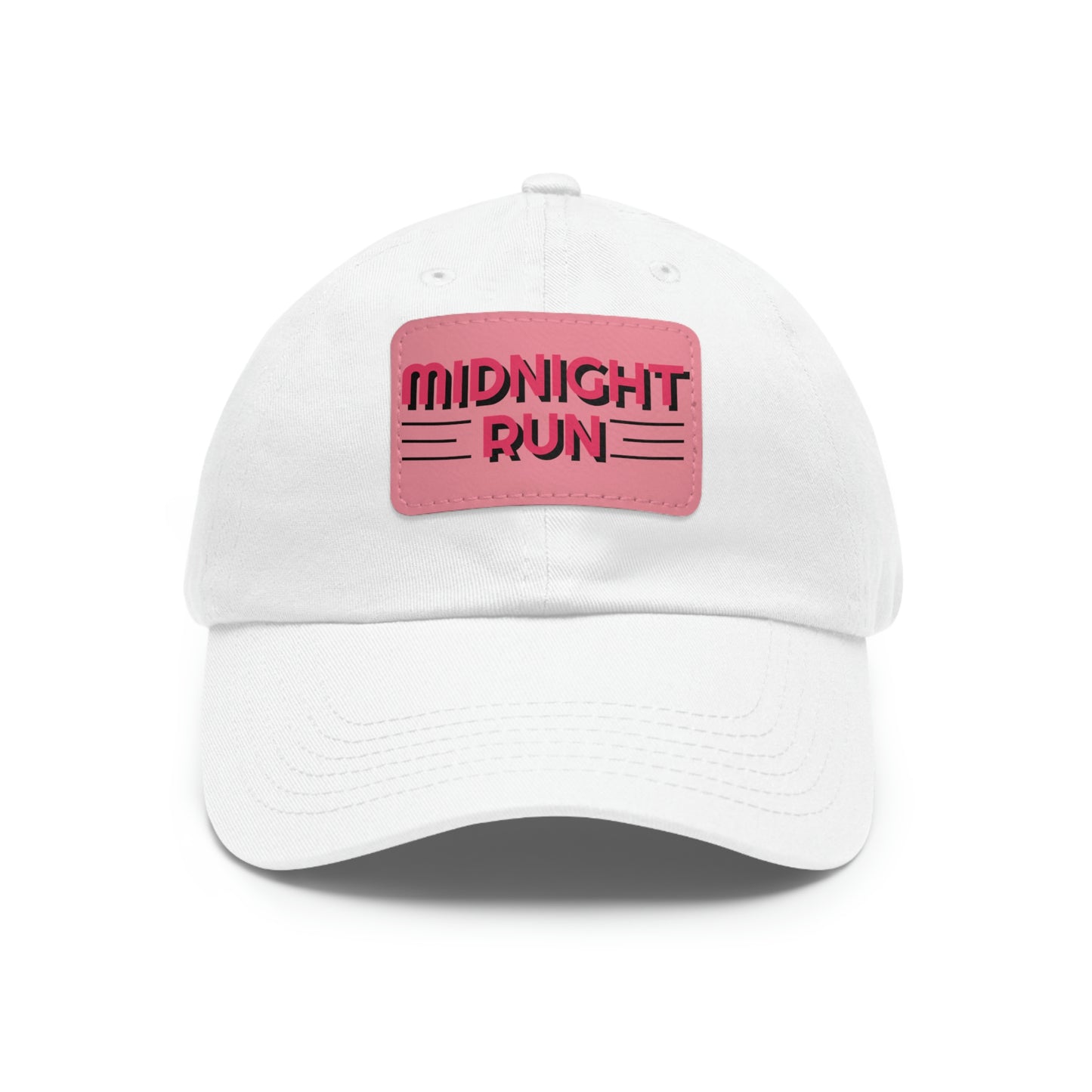 Midnight Run Dad Hat with Leather Patch