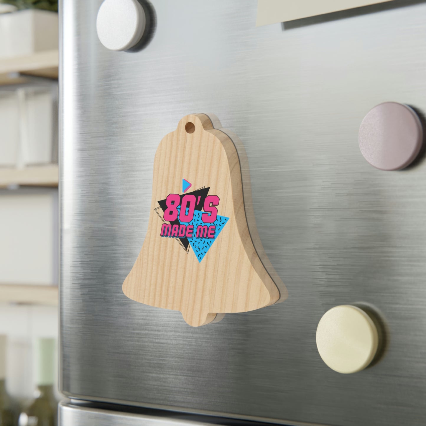 80s Made Me Wooden Ornaments
