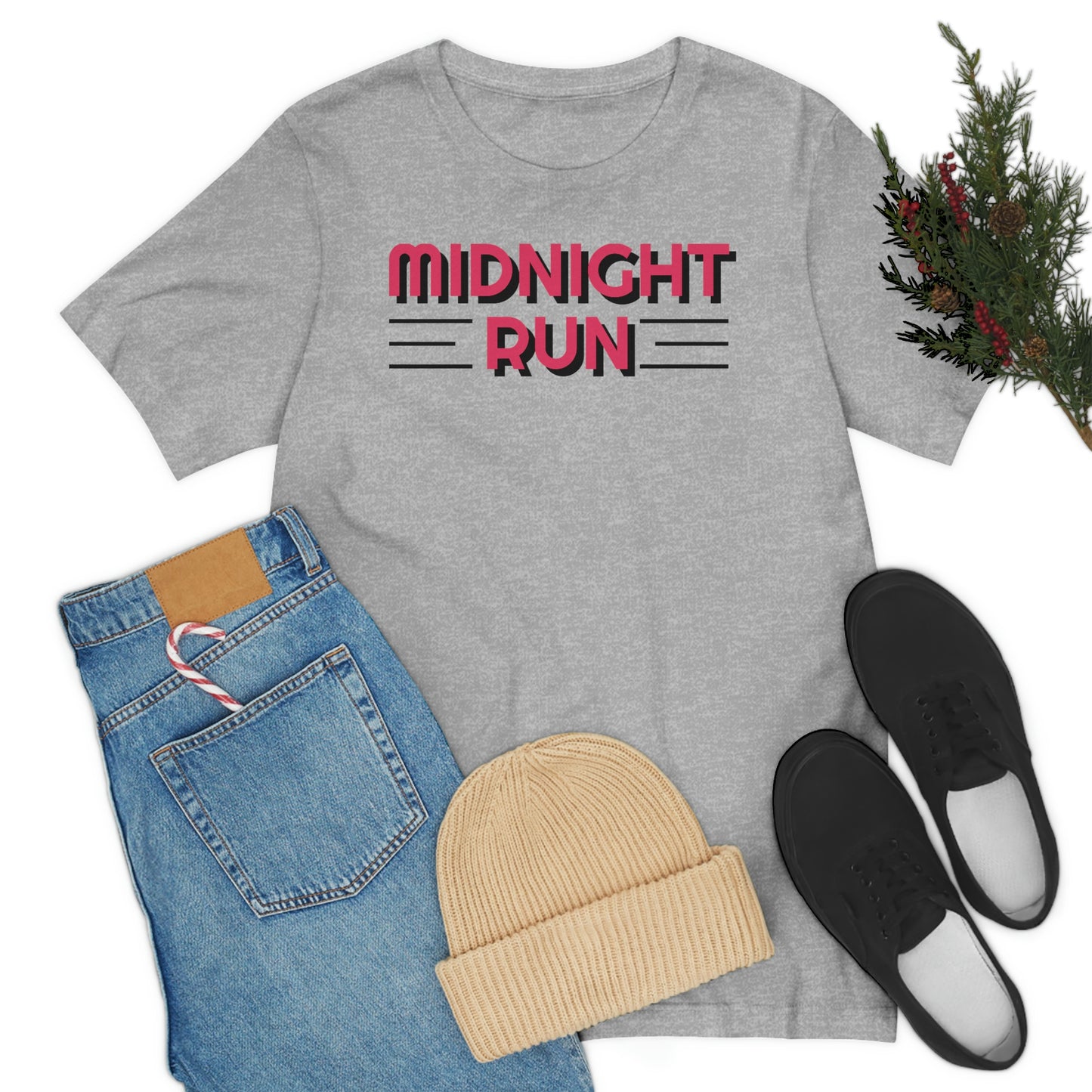 Midnight Run Unisex Jersey Short Sleeve Tee