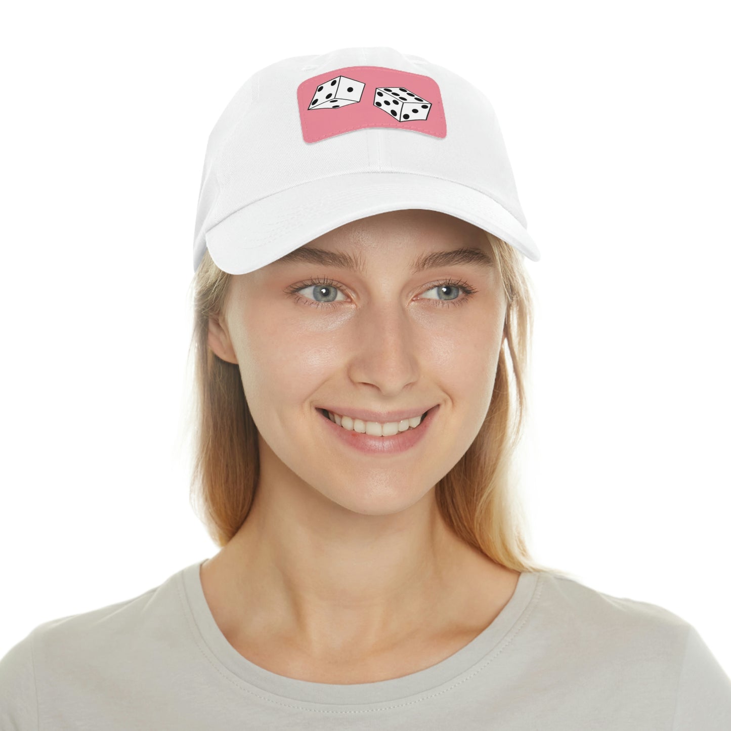 Dice Roll Dad Hat with Leather Patch