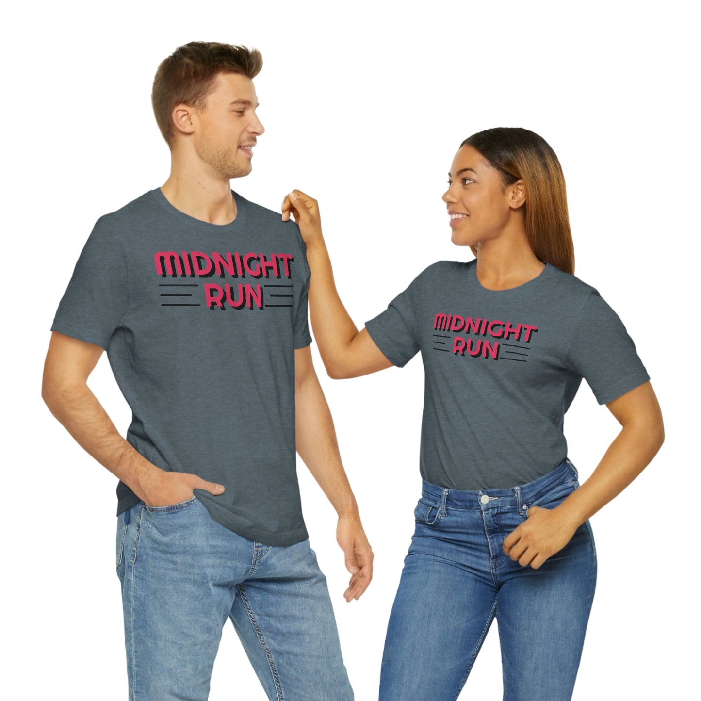 Midnight Run Unisex Jersey Short Sleeve Tee
