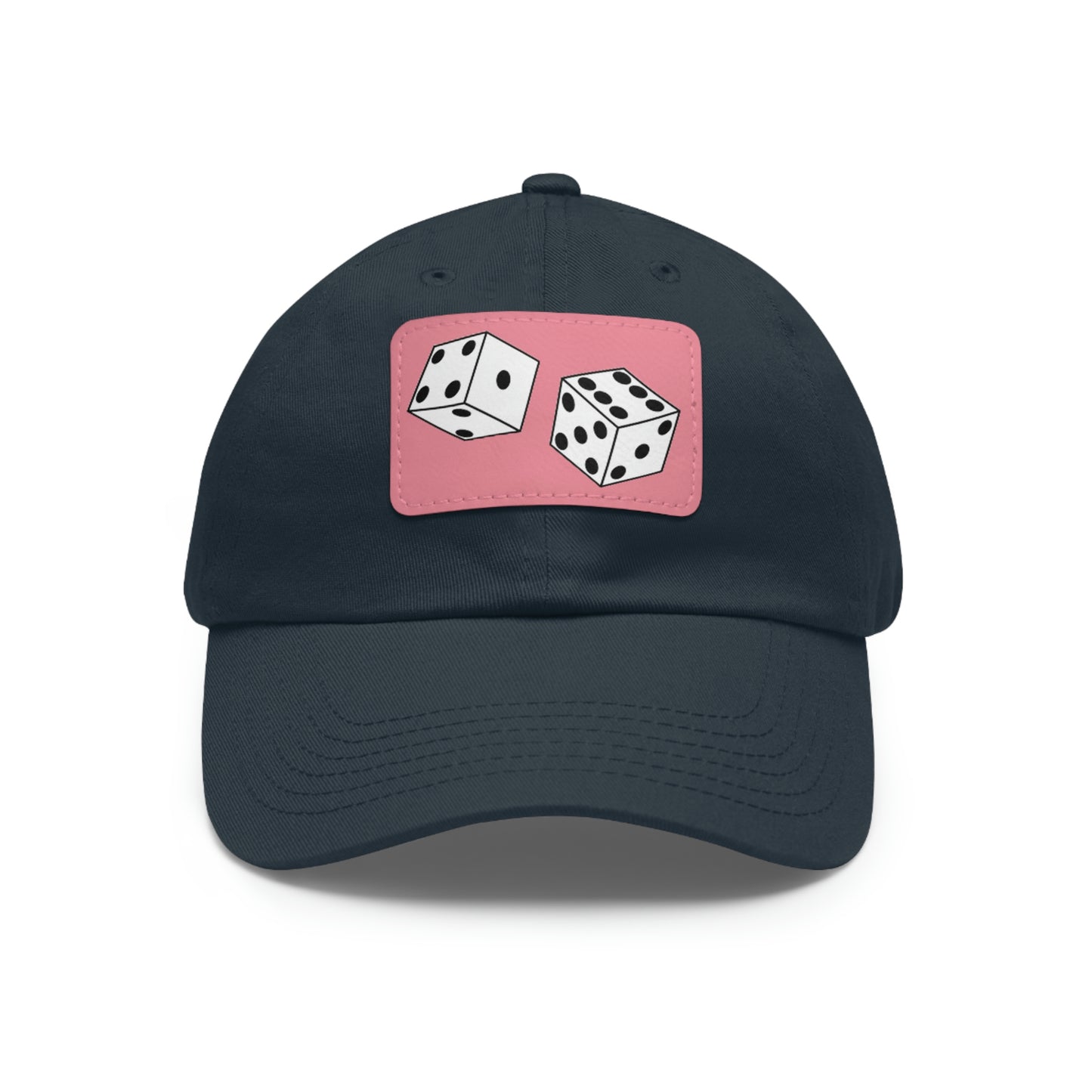 Dice Roll Dad Hat with Leather Patch