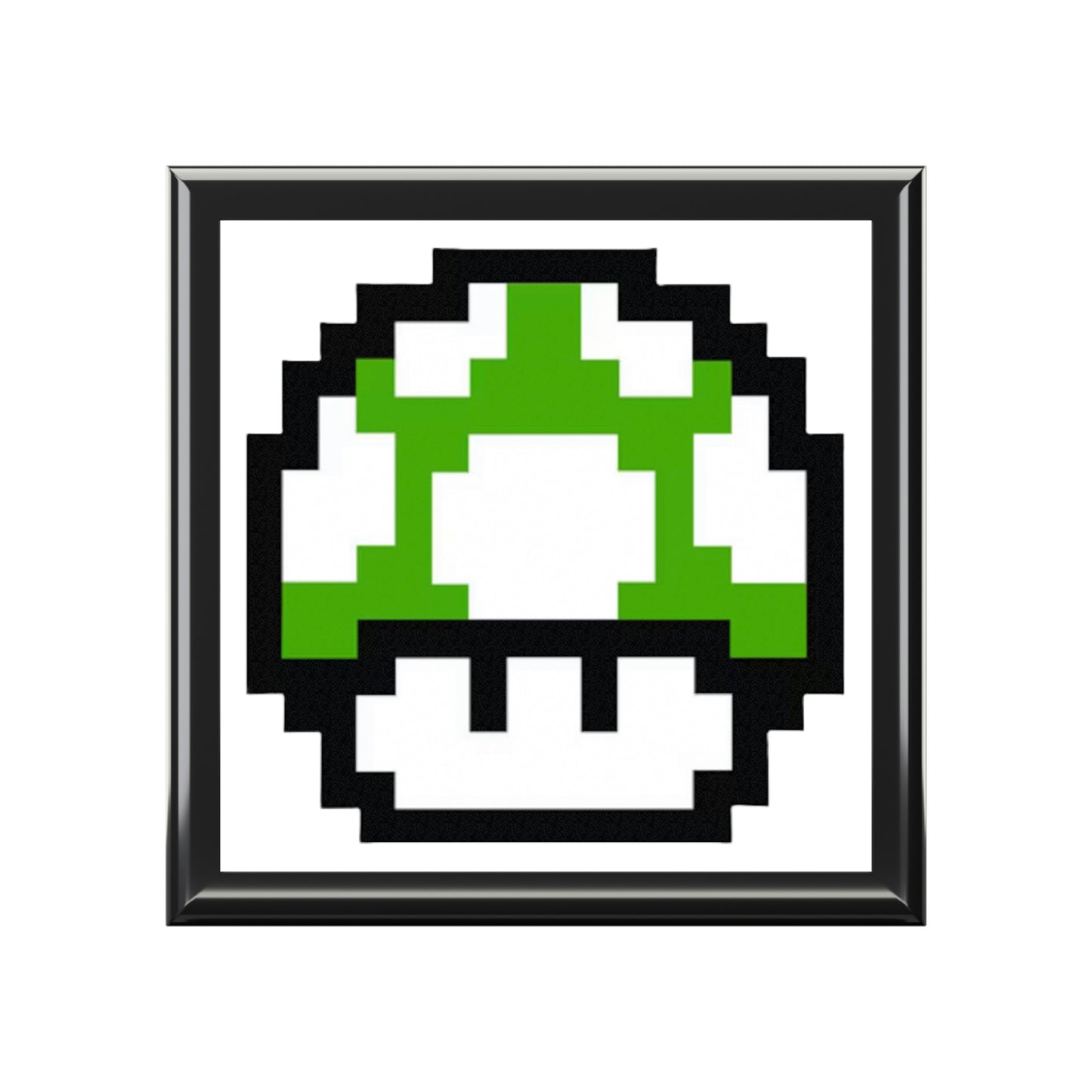 Mushroom 1UP Retro Style Jewelry Box