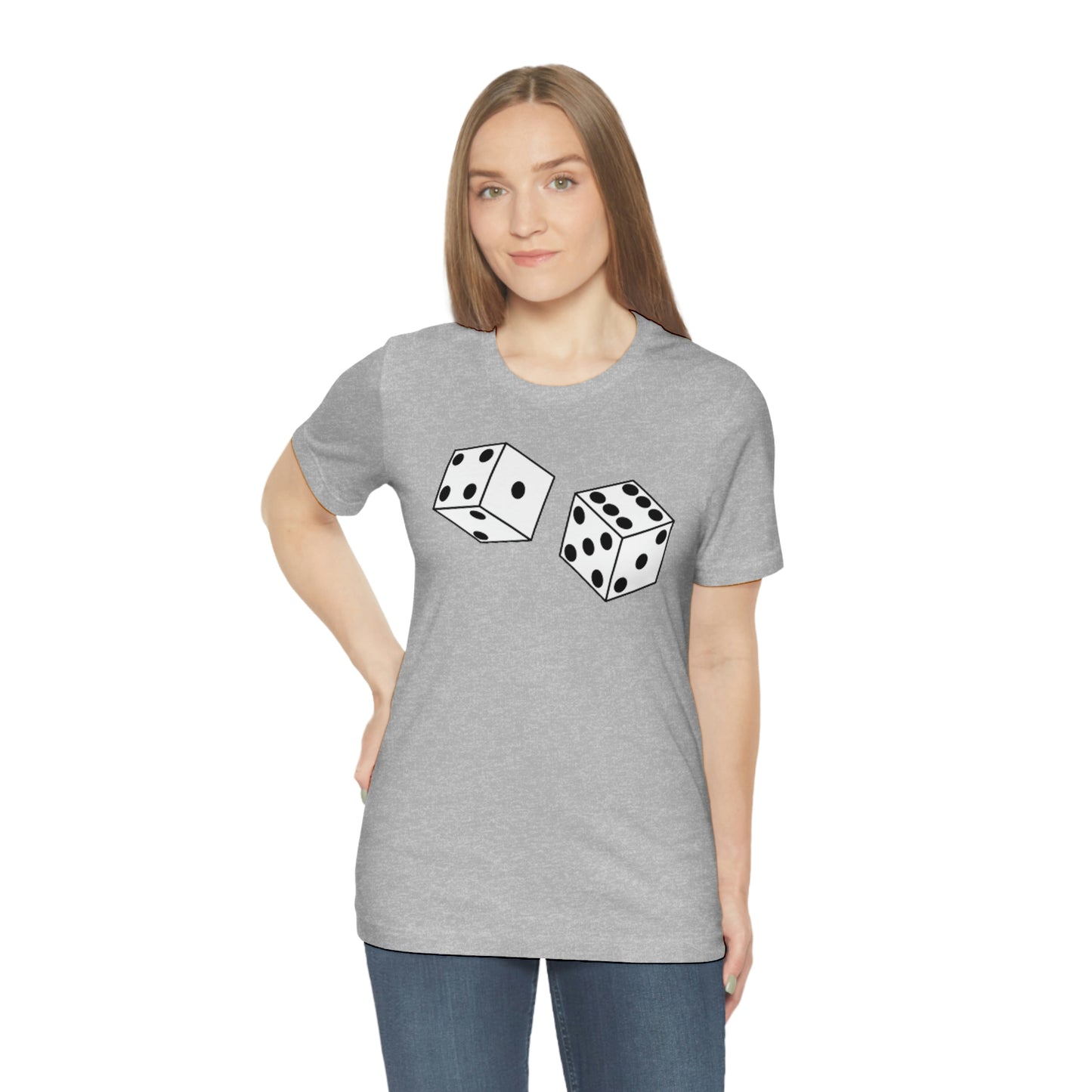 Dice Roll Unisex Jersey Short Sleeve Tee