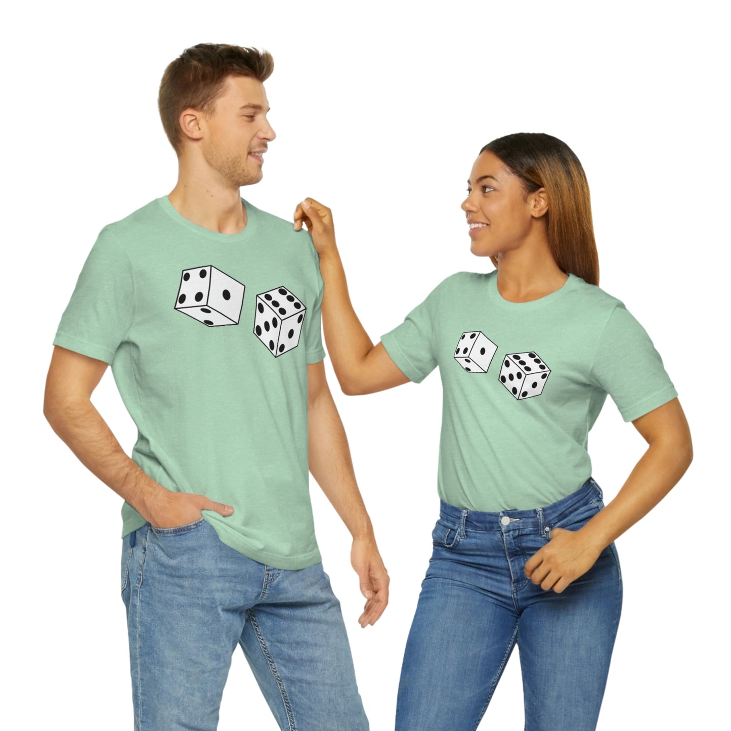 Dice Roll Unisex Jersey Short Sleeve Tee