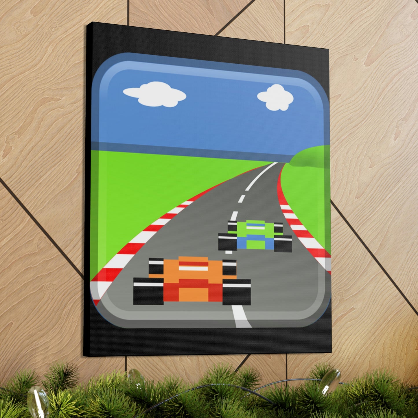 Pole Position Retro Gallery Wraps
