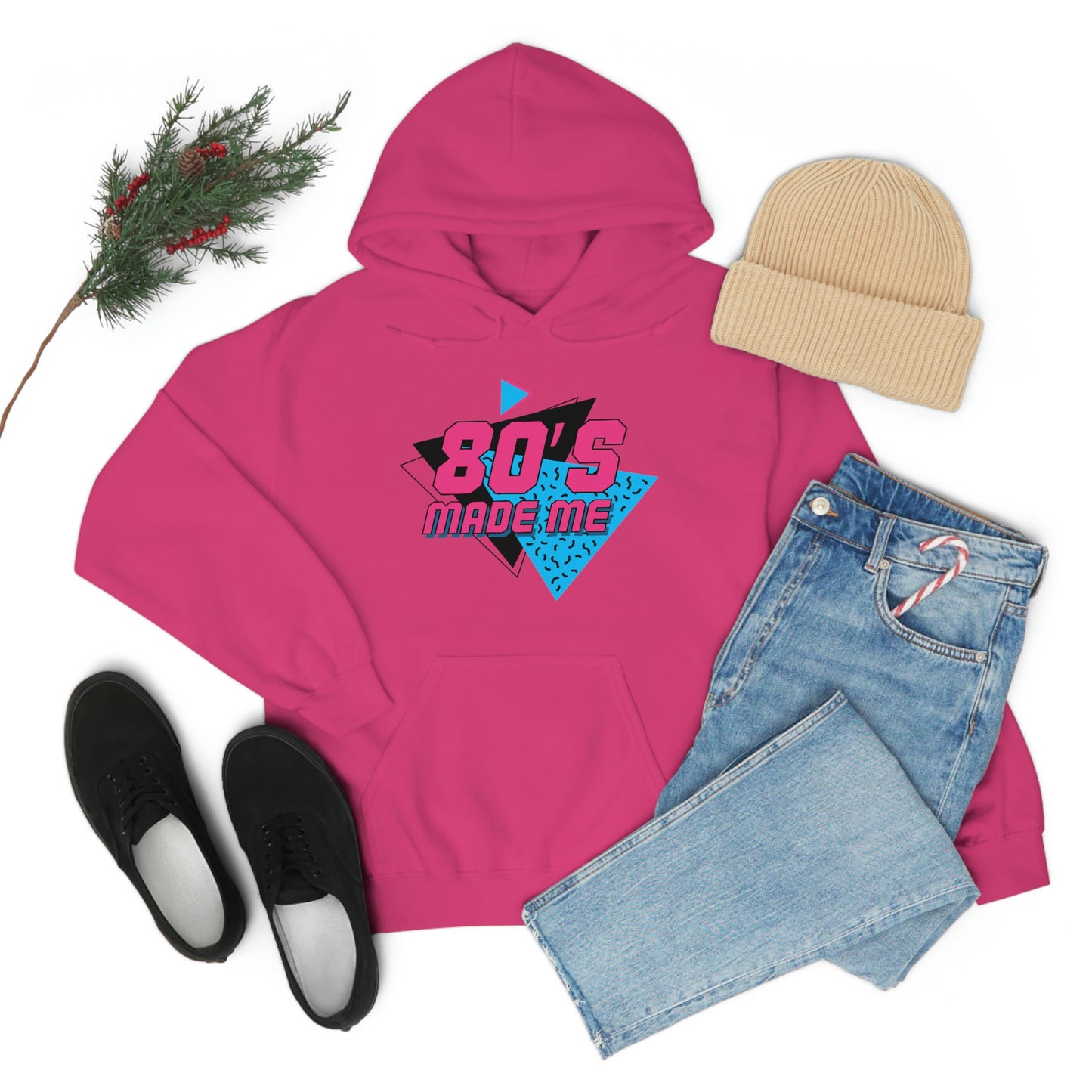 80s Made Me Unisex Hooded Sweatshirt