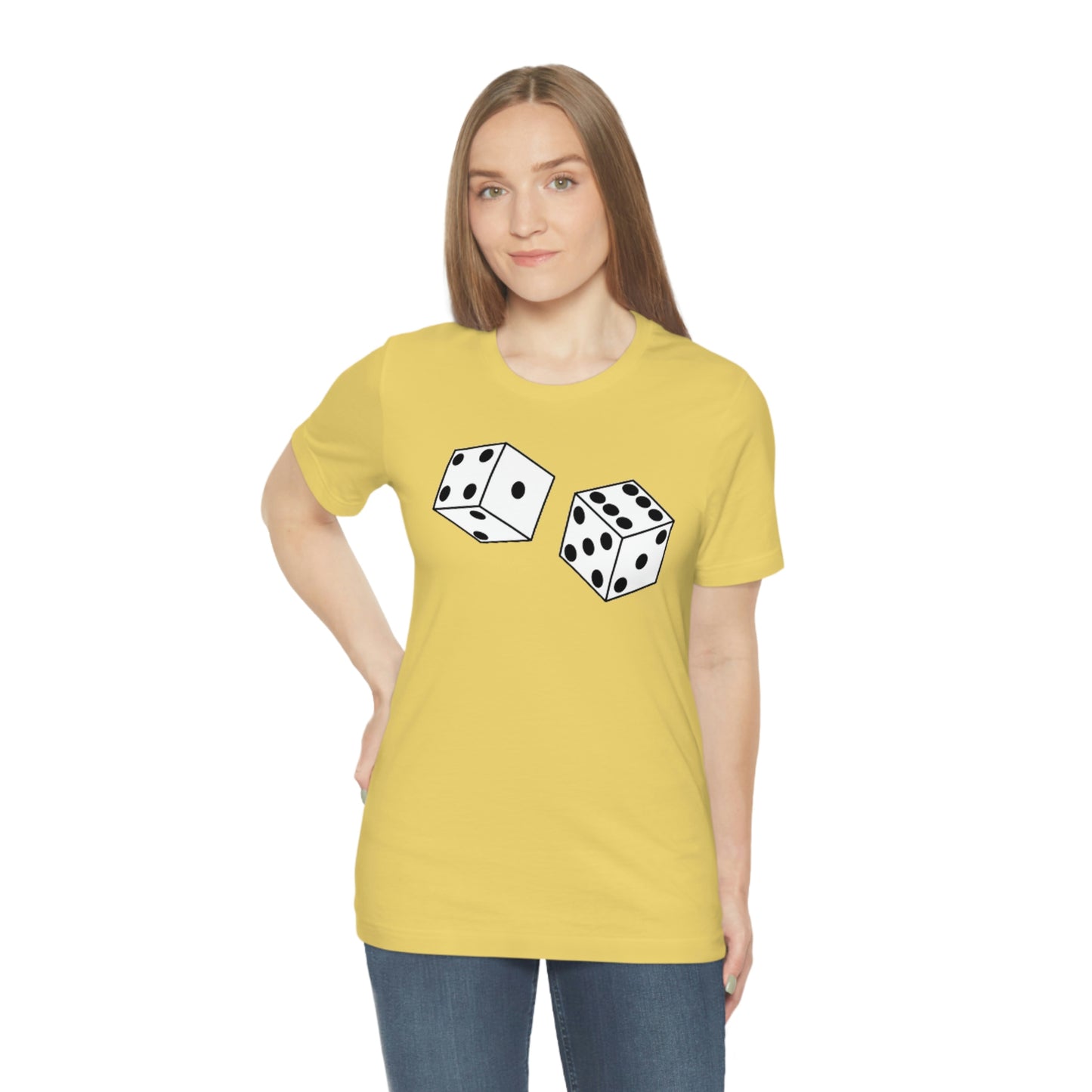 Dice Roll Unisex Jersey Short Sleeve Tee