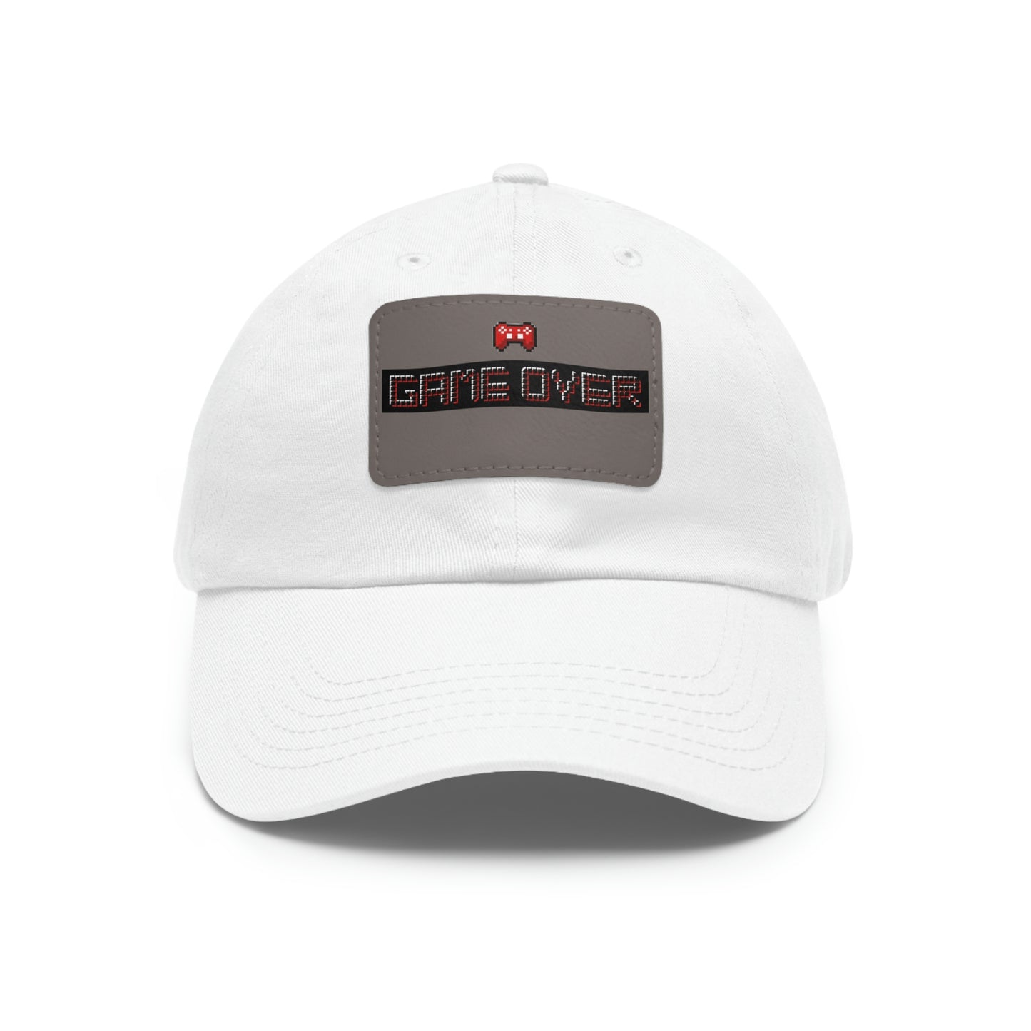 Game Over! Dad Hat with Leather Patch