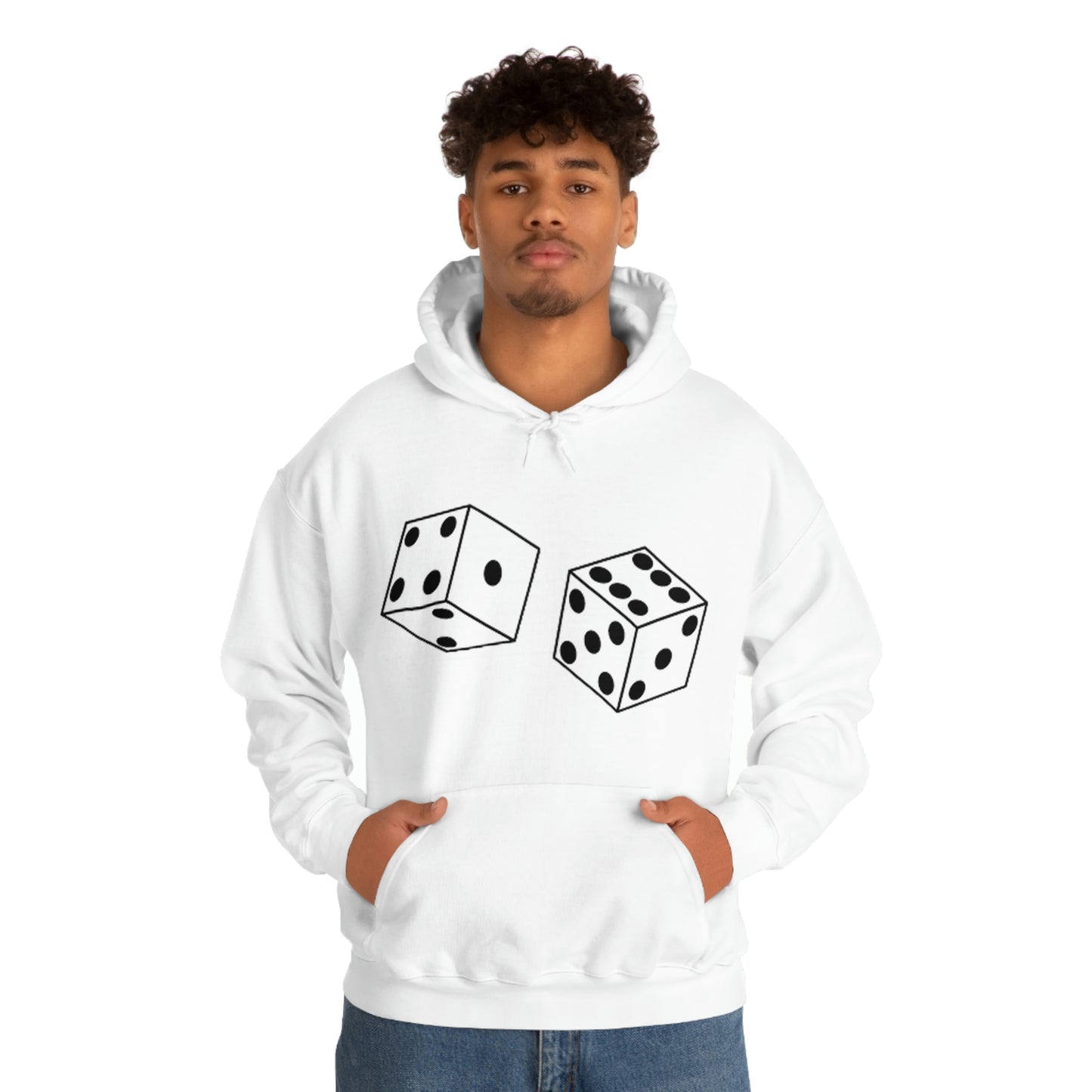 Dice Roll Unisex Hooded Sweatshirt