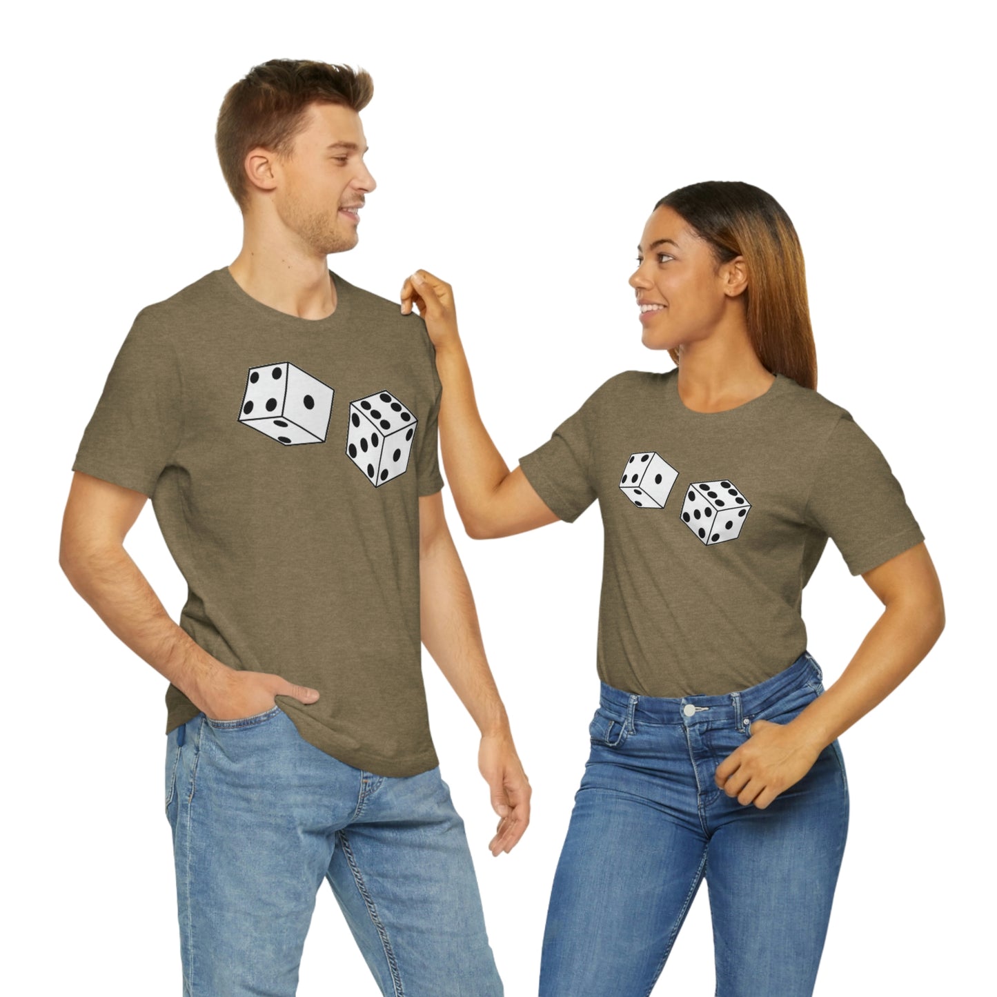 Dice Roll Unisex Jersey Short Sleeve Tee