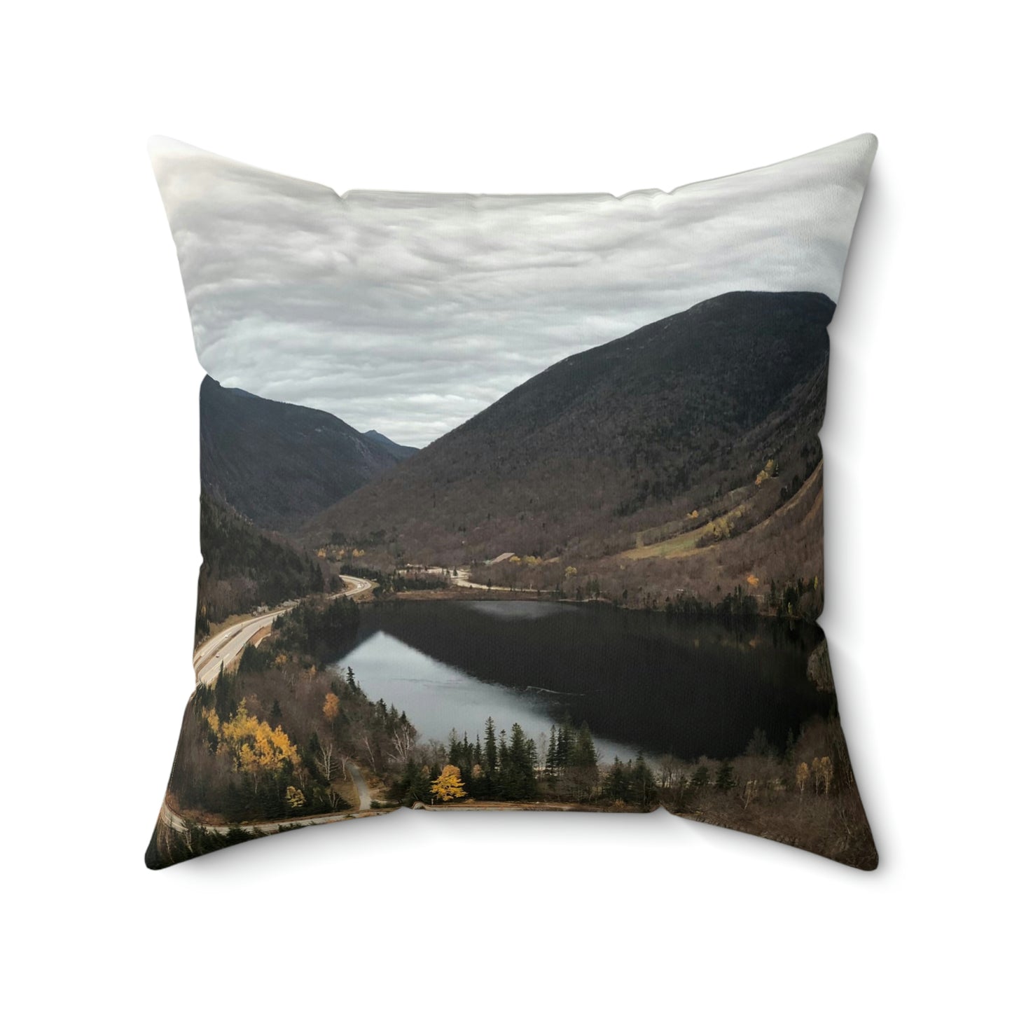 Artists Bluff Scenic Spun Polyester Square Pillow