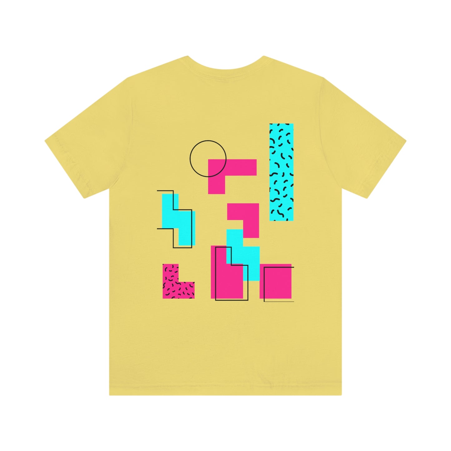 Hearts 8 Bit Style Unisex Jersey Short Sleeve Tee