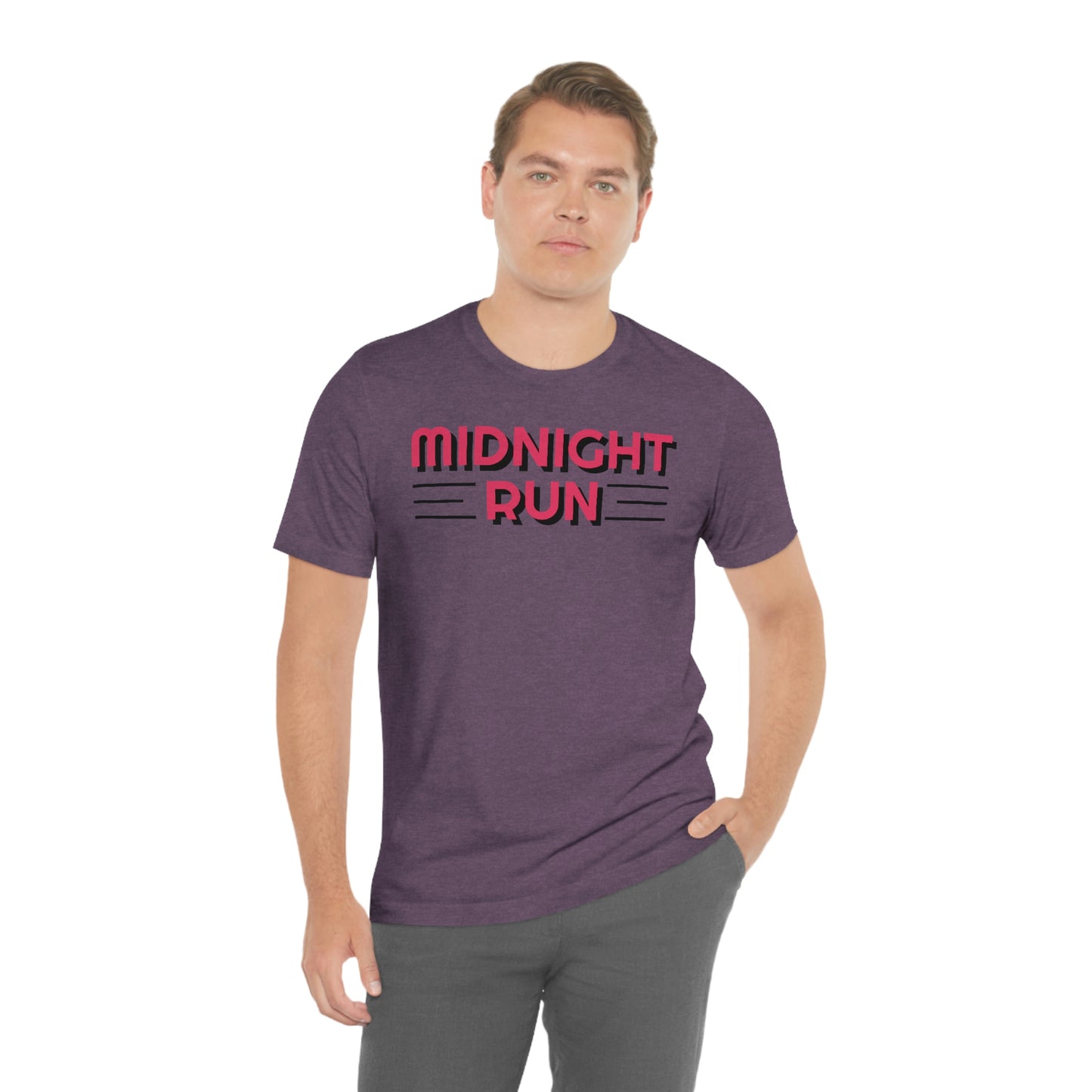 Midnight Run Unisex Jersey Short Sleeve Tee