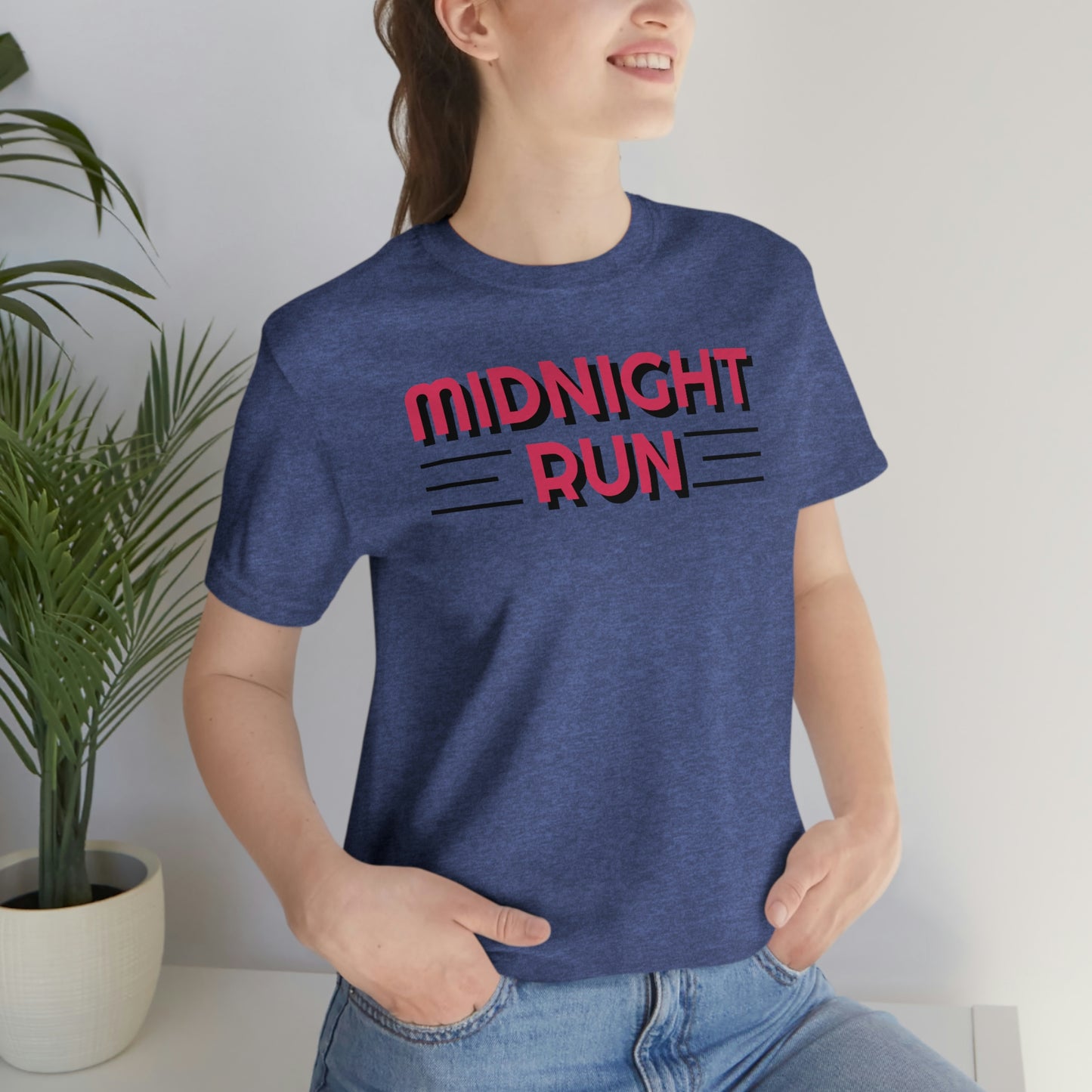 Midnight Run Unisex Jersey Short Sleeve Tee