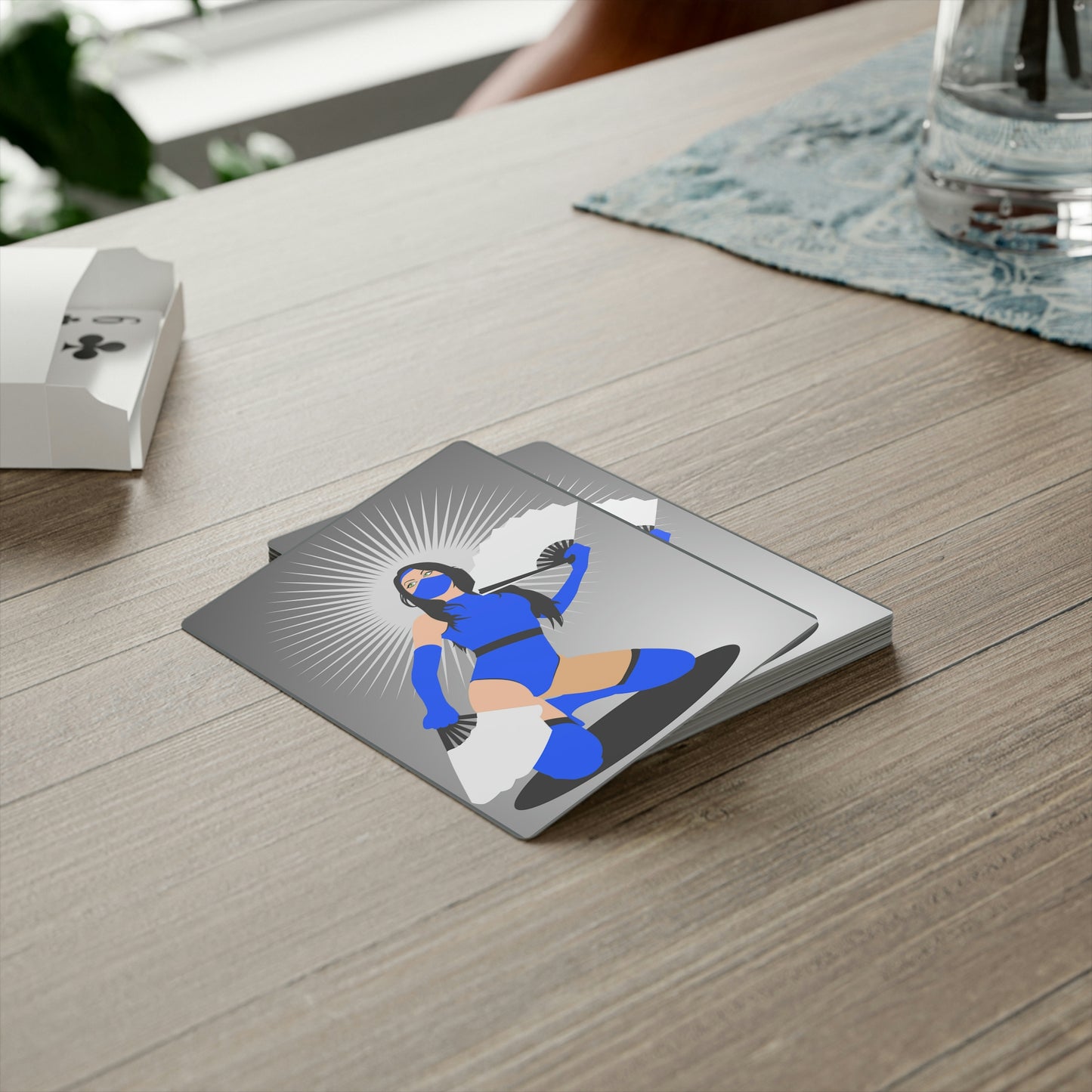 Mortal Kombat Kitana Style Playing Cards