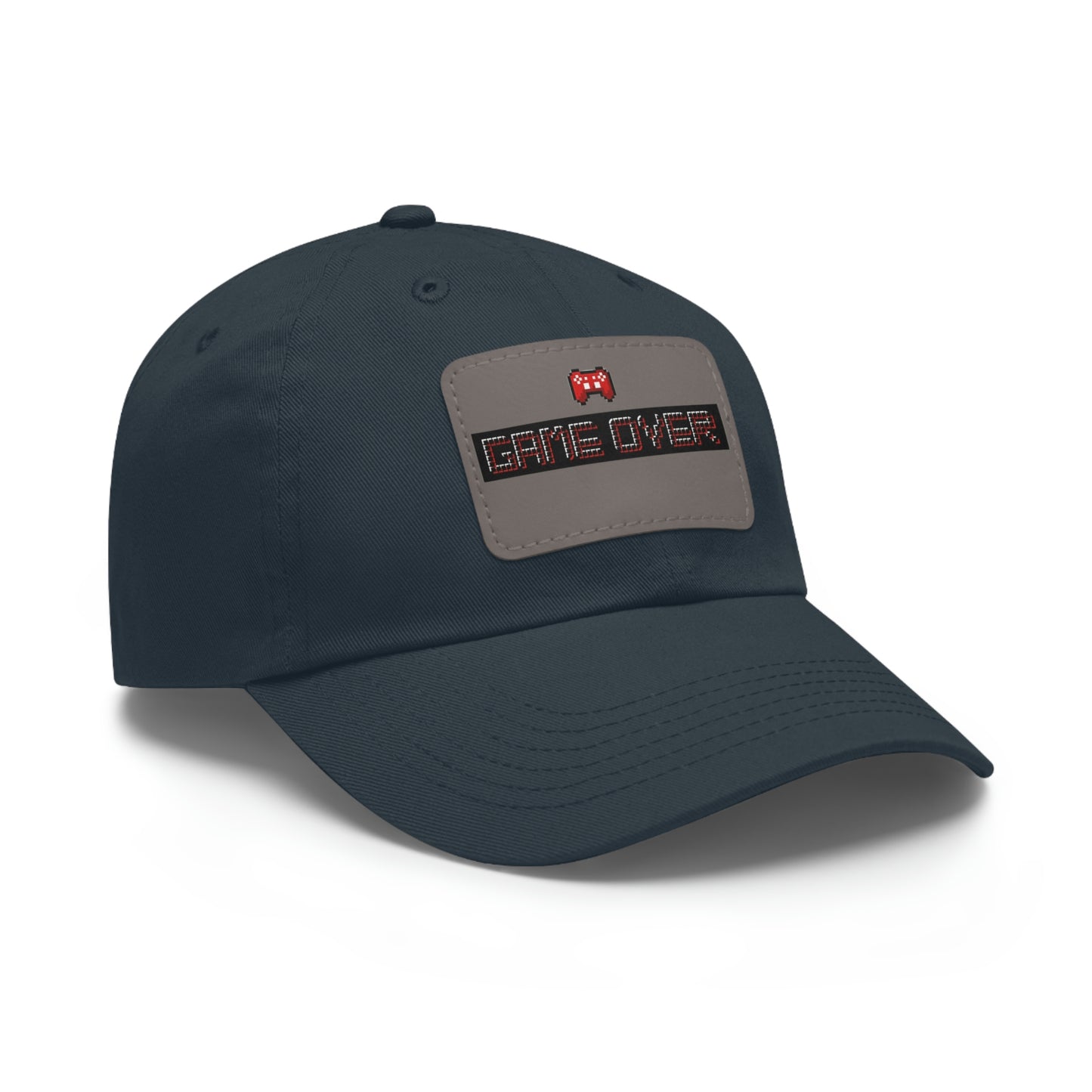 Game Over! Dad Hat with Leather Patch
