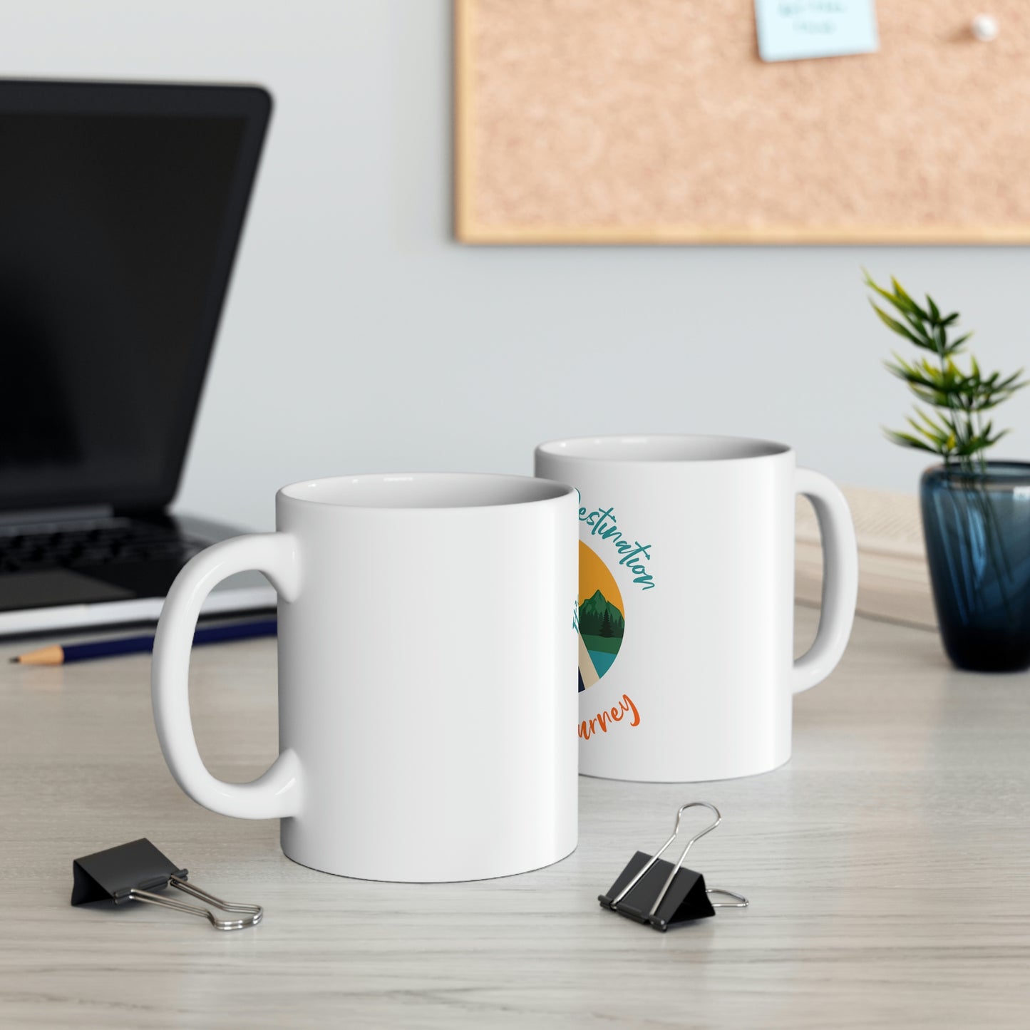 It’s Not The Destination Ceramic Mug 11oz