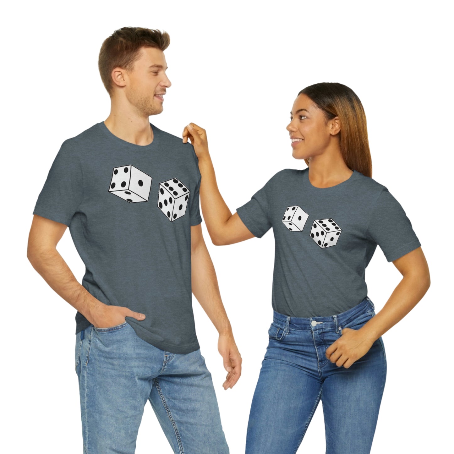 Dice Roll Unisex Jersey Short Sleeve Tee