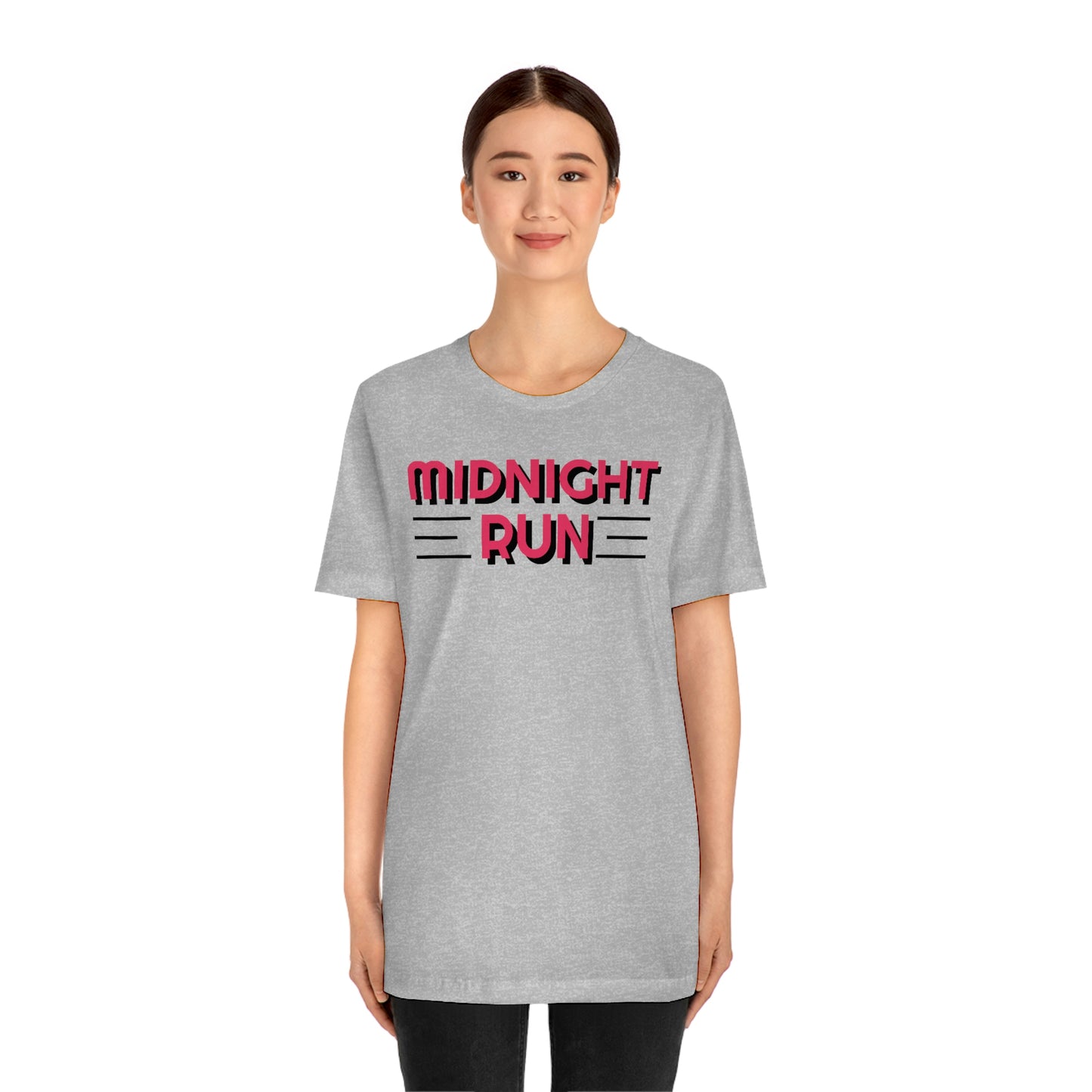 Midnight Run Unisex Jersey Short Sleeve Tee