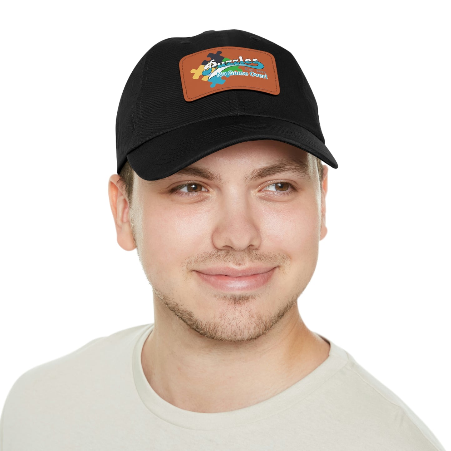 Puzzles LTD Dad Hat with Leather Patch