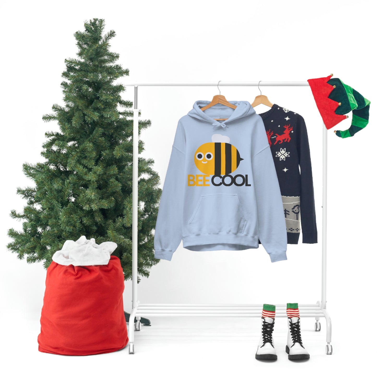 Bee Cool Unisex Hooded Sweatshirt