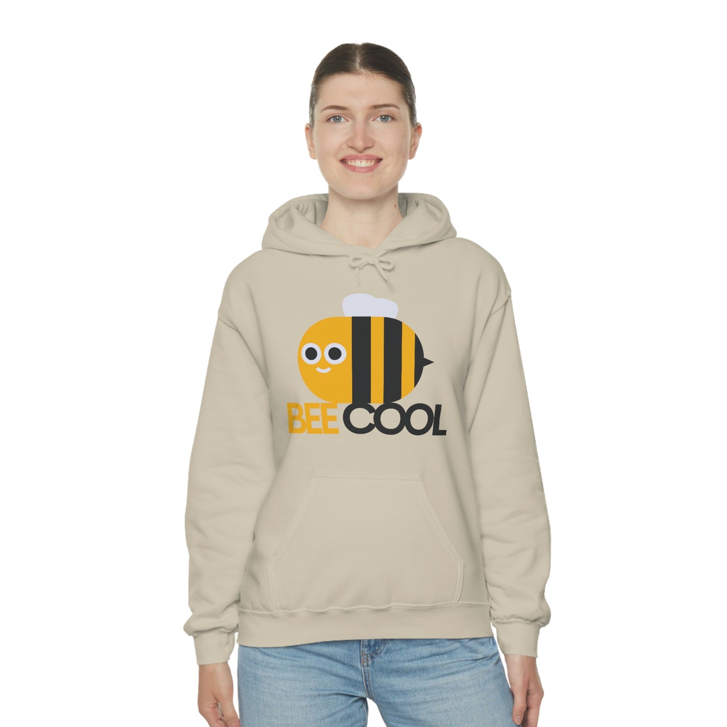 Bee Cool Unisex Hooded Sweatshirt