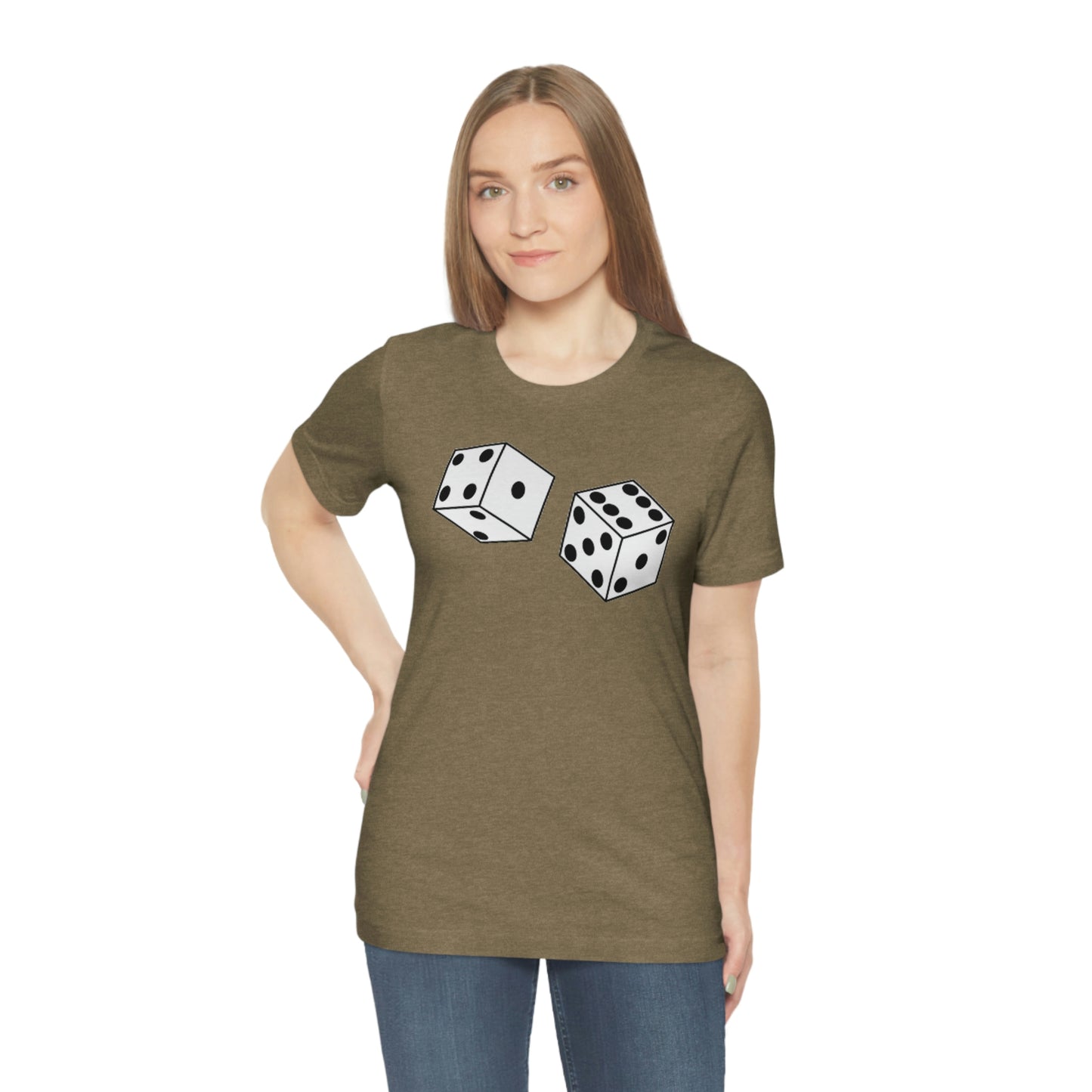 Dice Roll Unisex Jersey Short Sleeve Tee